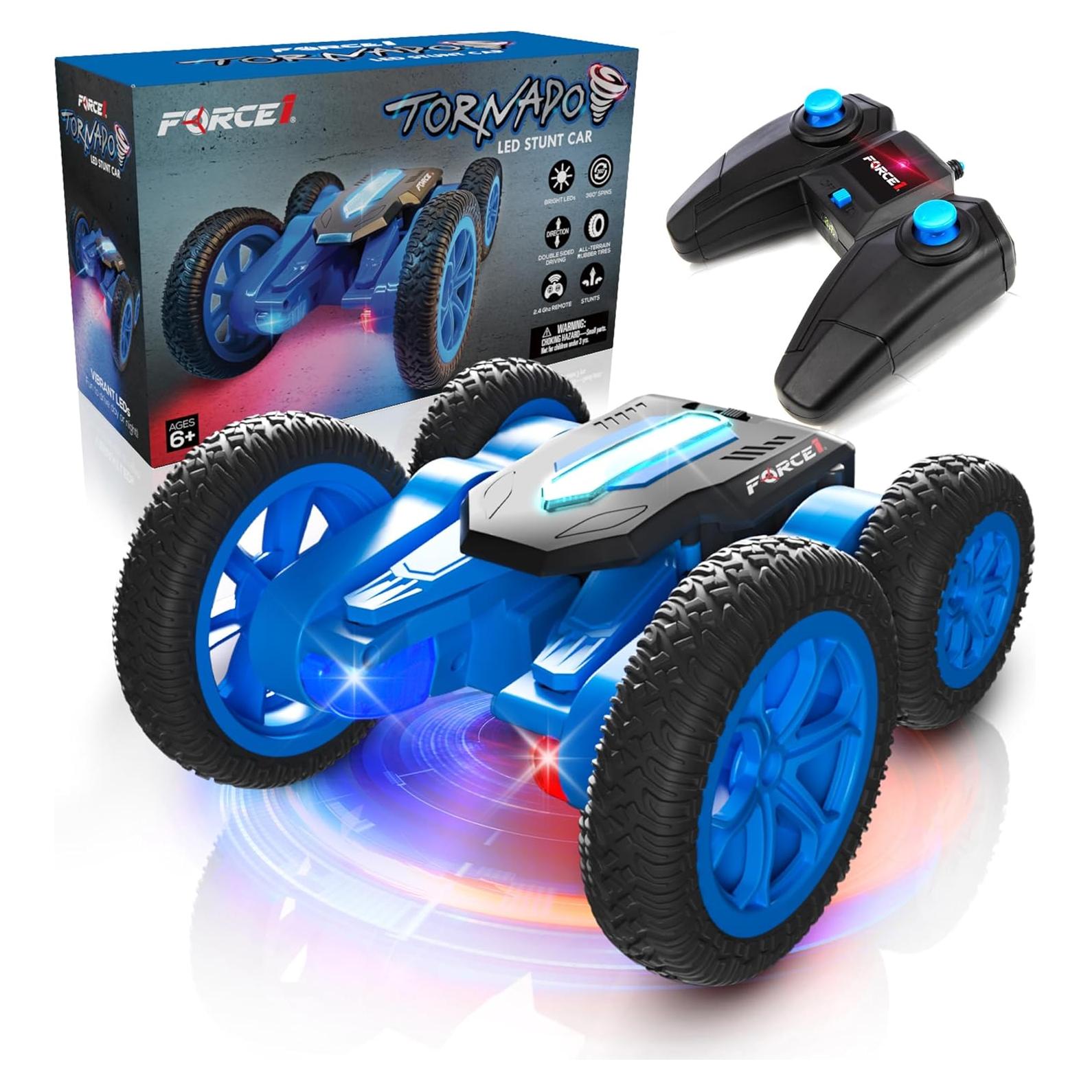 Coche RC Acrobacias LED Tornado Force1 4WD Todo Terreno