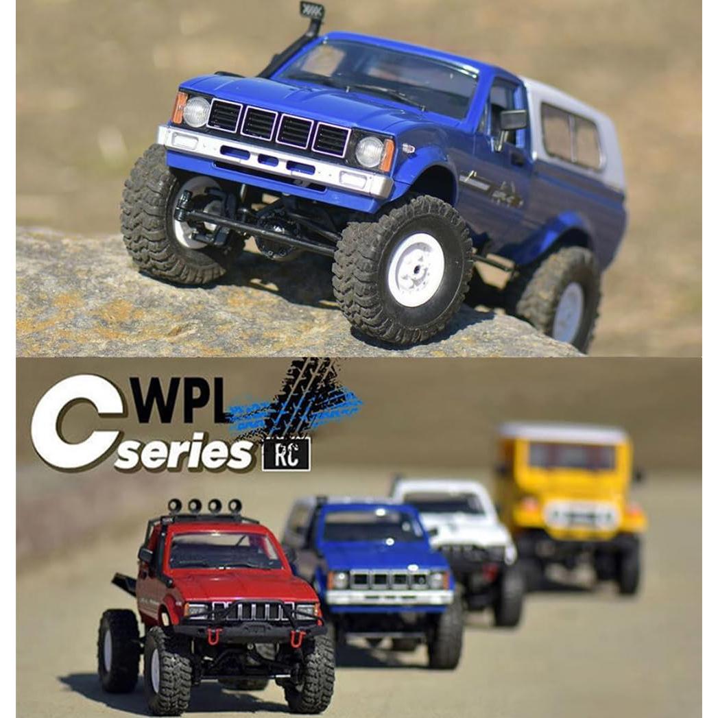 Camión RC WPL C24 4x4 Escala 1/16 Todo Terreno con Control Remoto