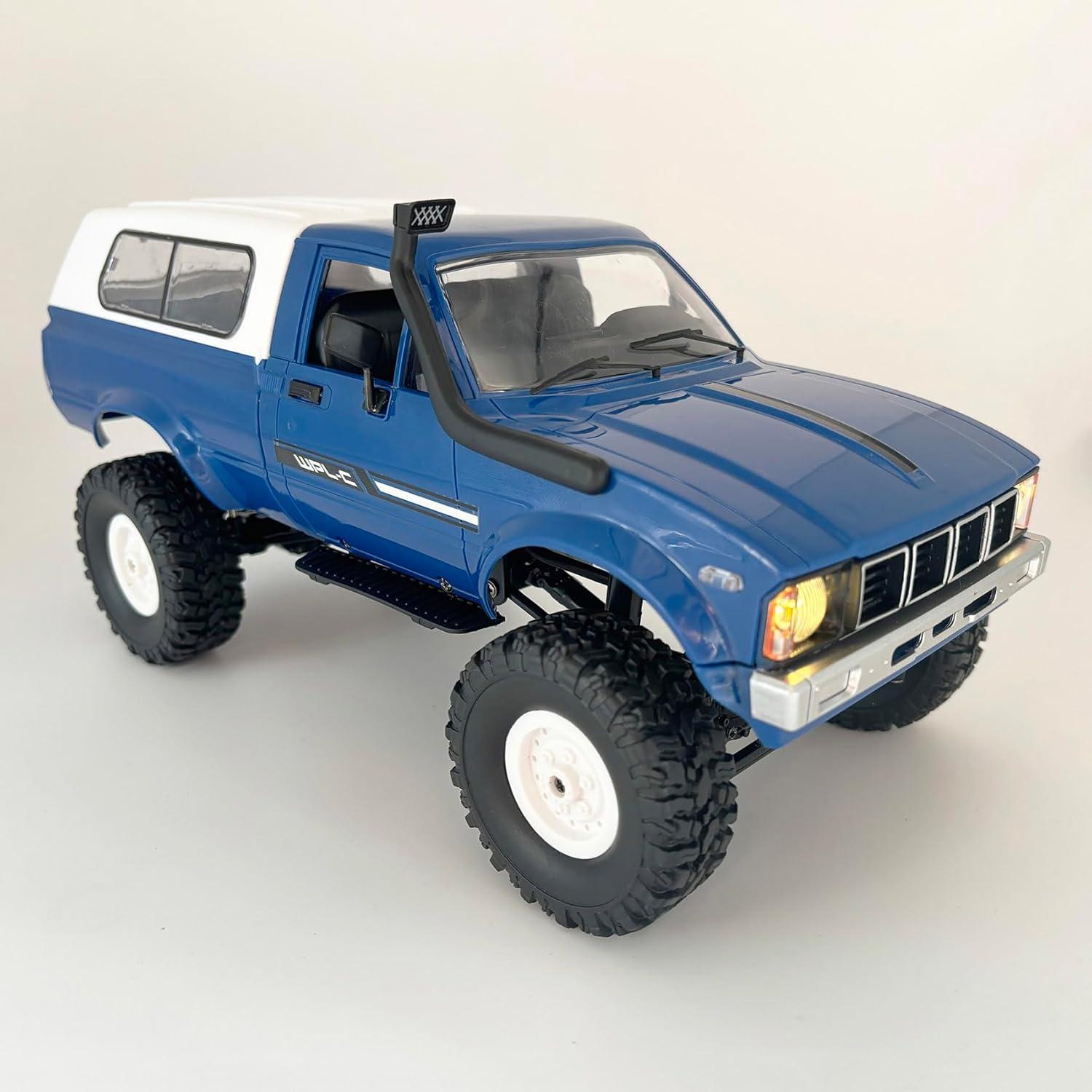 Camión RC WPL C24 4x4 Escala 1/16 Todo Terreno con Control Remoto