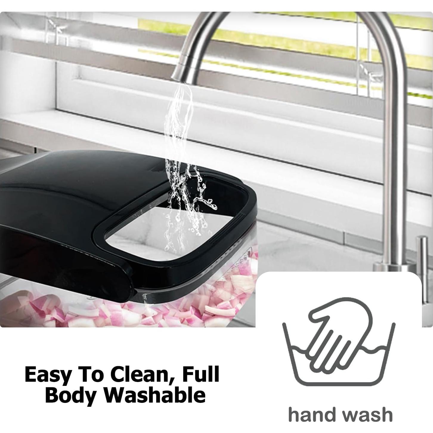 Picador de Verduras 3 en 1 KITIDEA - Cortador de Cebolla y Patatas