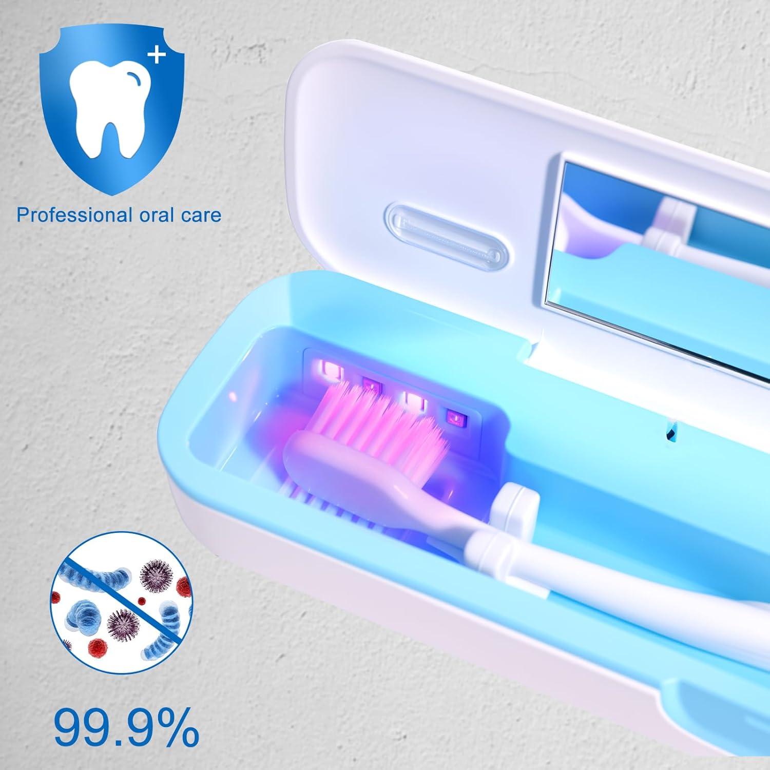 Desinfectante de Cepillos de Dientes UV RILIZER Estuche Portátil