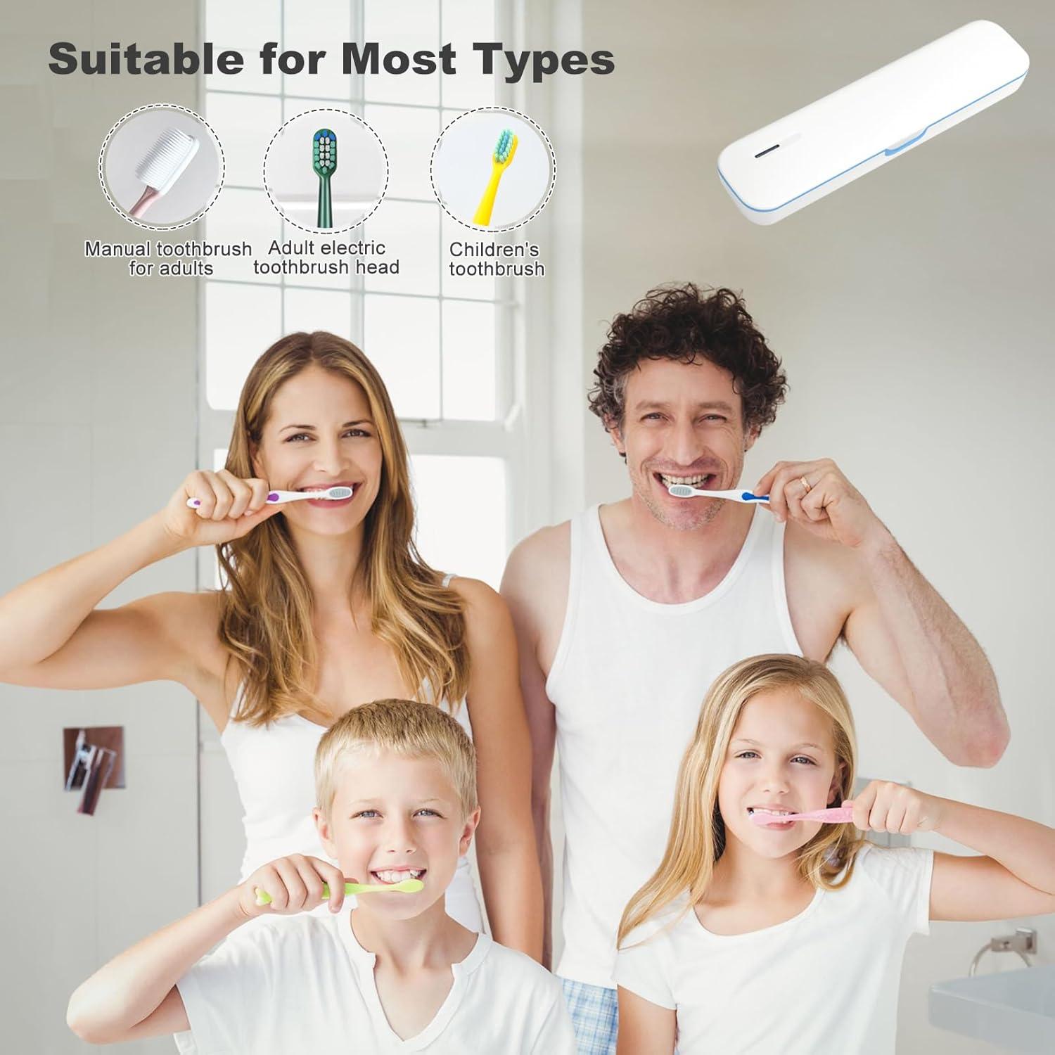 Desinfectante de Cepillos de Dientes UV RILIZER Estuche Portátil