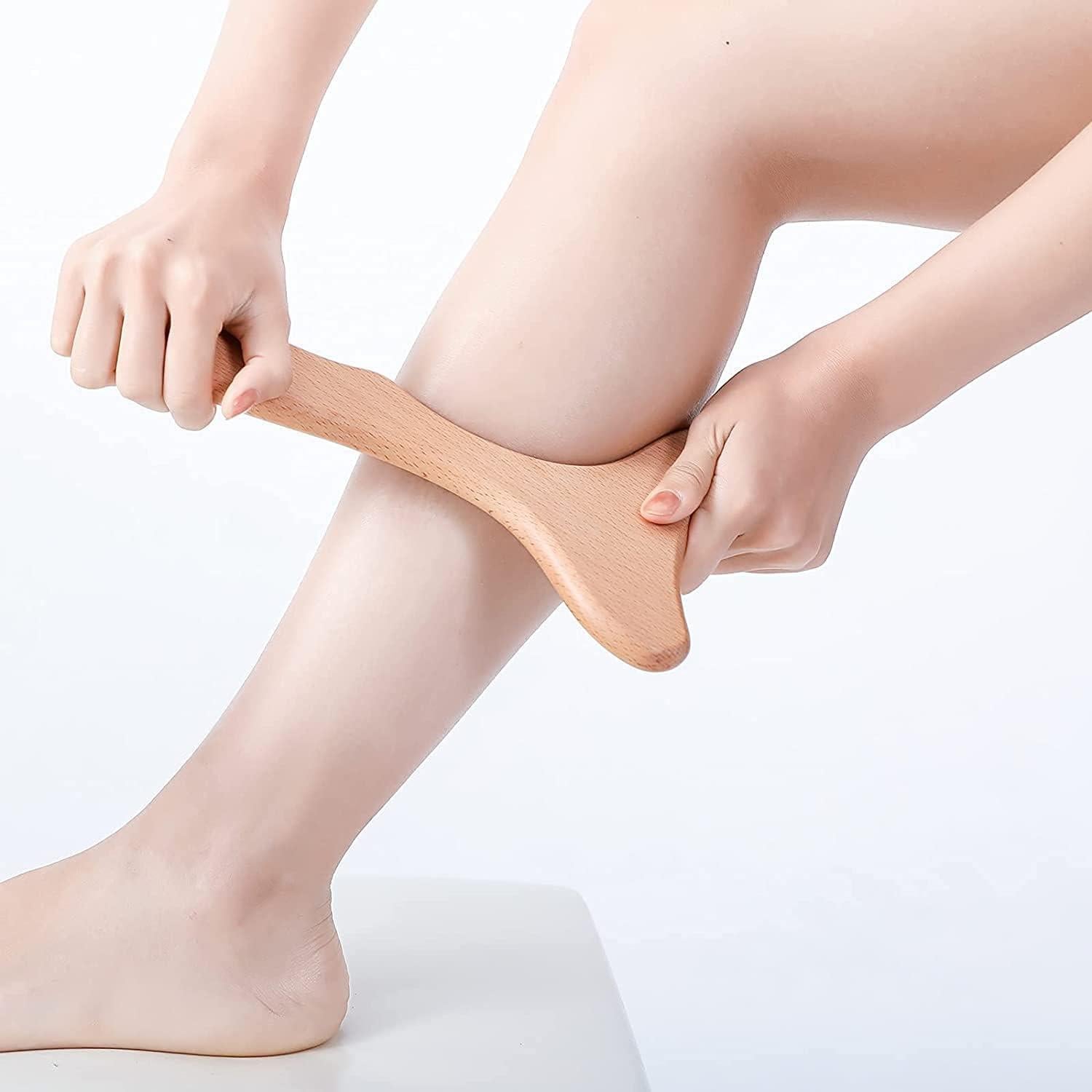 Masajeador de Drenaje Linfático de Madera Slocada 27.94x15.24cm