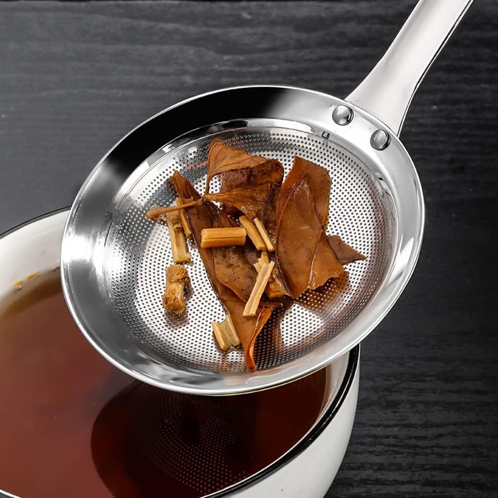 Set de Coladores de Malla Fina Hvanam Acero Inoxidable 2 Piezas