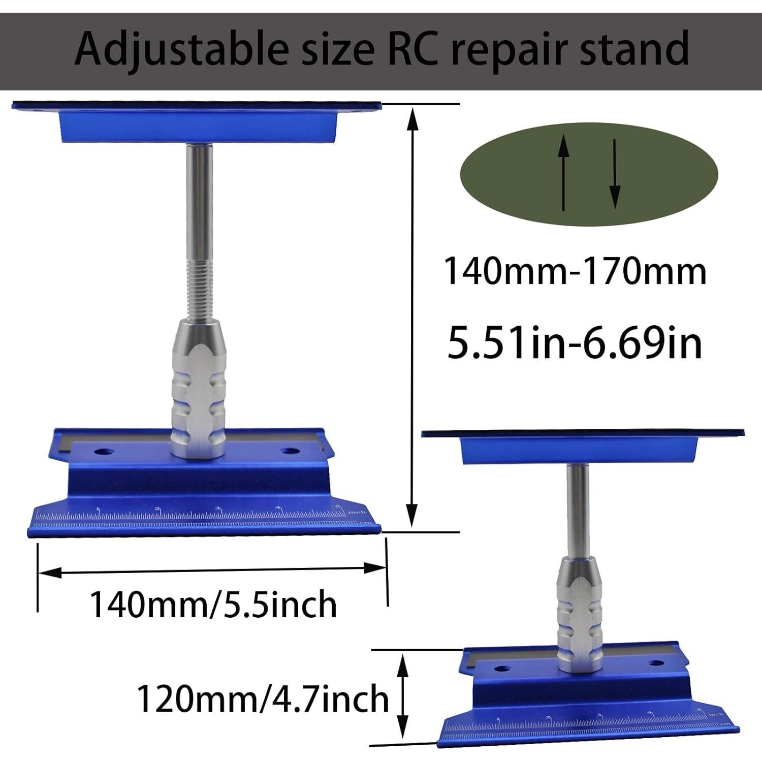Juego de herramientas RC Lelut 523 Piezas para coches 1/8 a 1/18