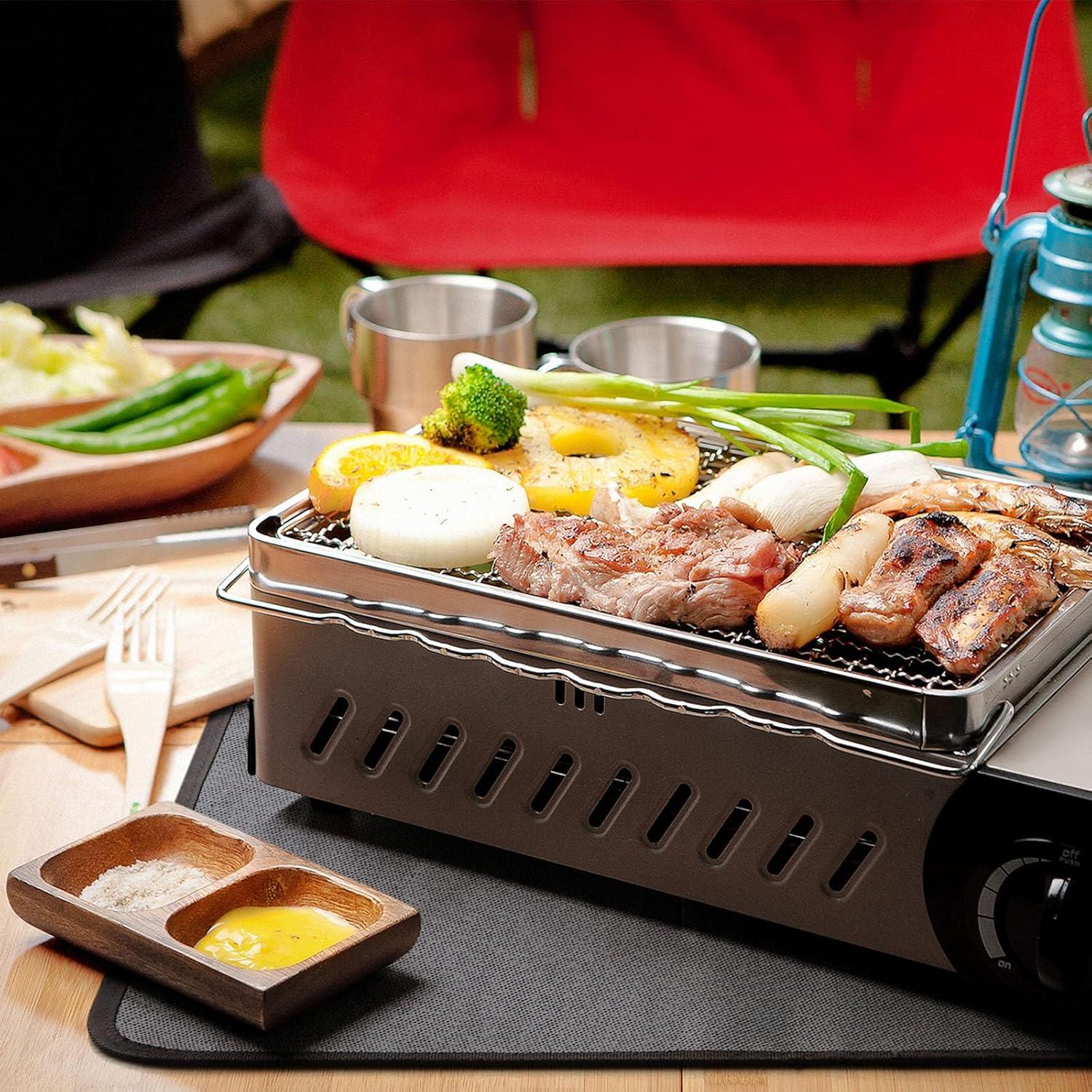 Alfombrilla Resistente al Calor FLASLD para Parrilla 60x40cm