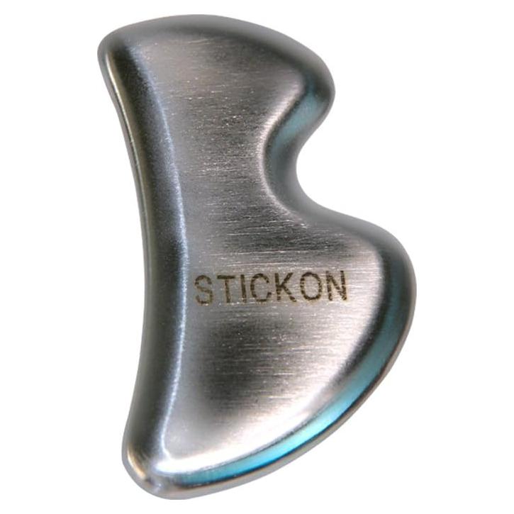 Herramienta de Masaje Gua Sha STICKON Acero Inoxidable 13x8cm
