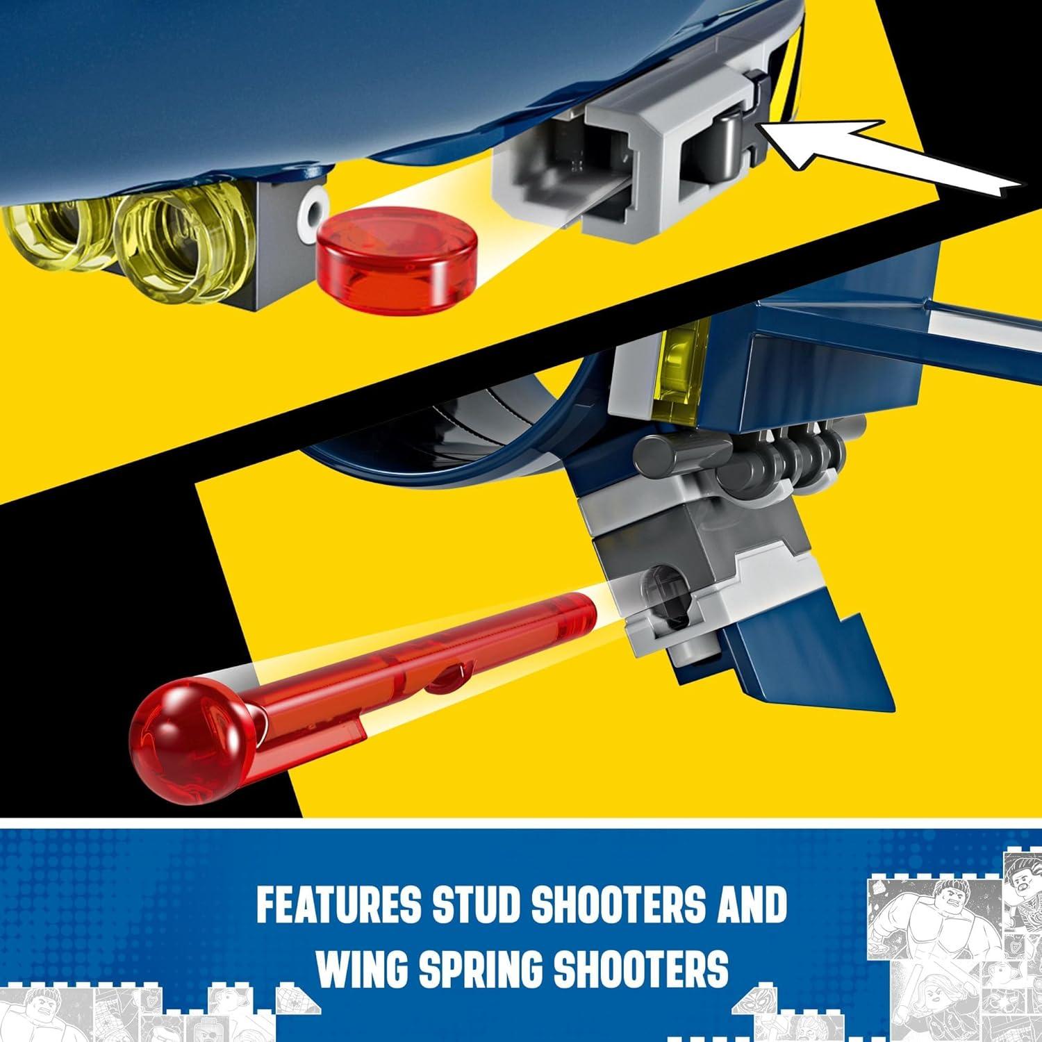 LEGO Marvel X-Men X-Jet 76281 - Juguete de Construcción 0.61 kg