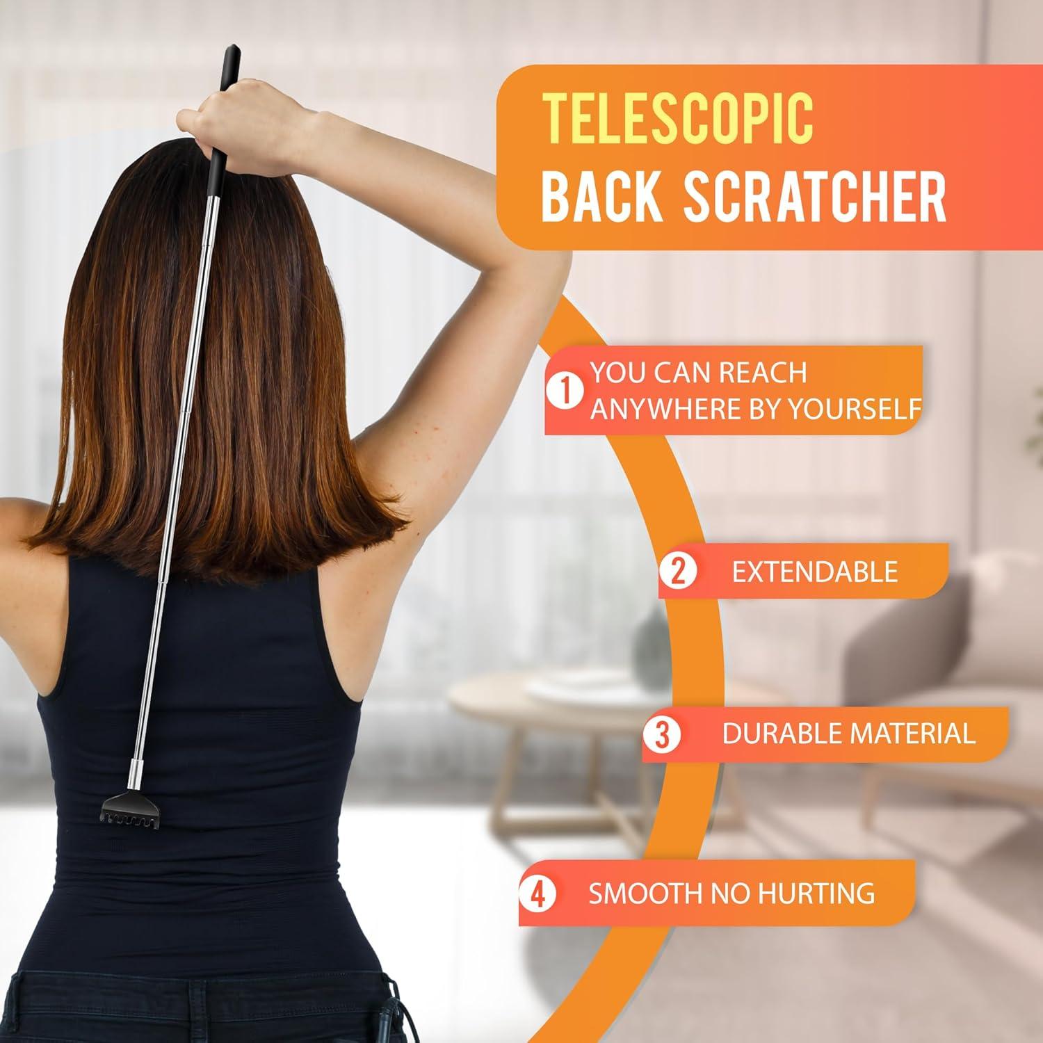 Masajeador de Cabeza USAGA 28 Púas Extensible para Relajación