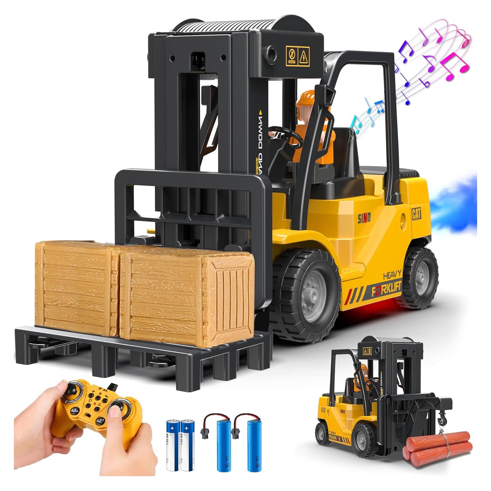 Camión Elevador RC VWAHNANA 1:24 Control Remoto 11 Canales