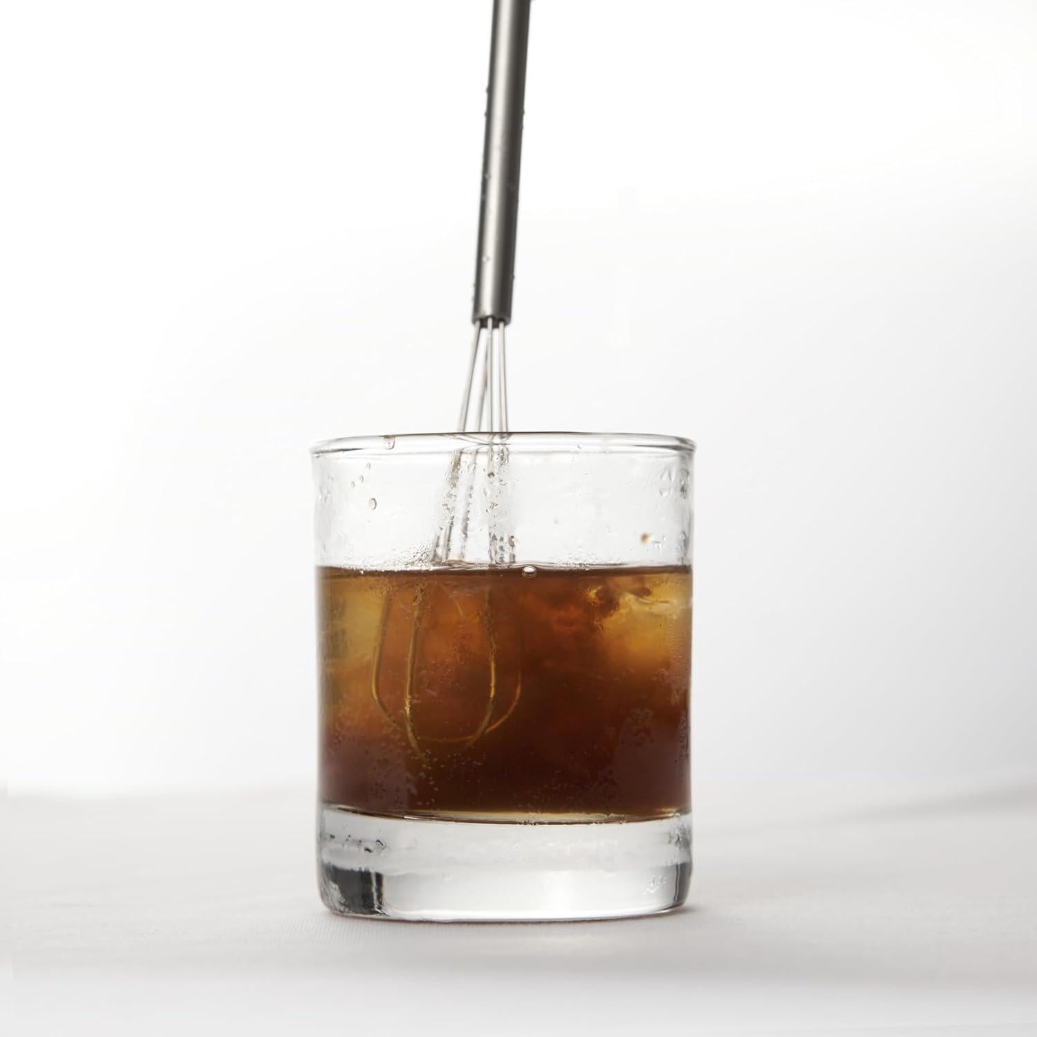 Batidora Mini de Acero Inoxidable FLYINGSEA 22.24 cm