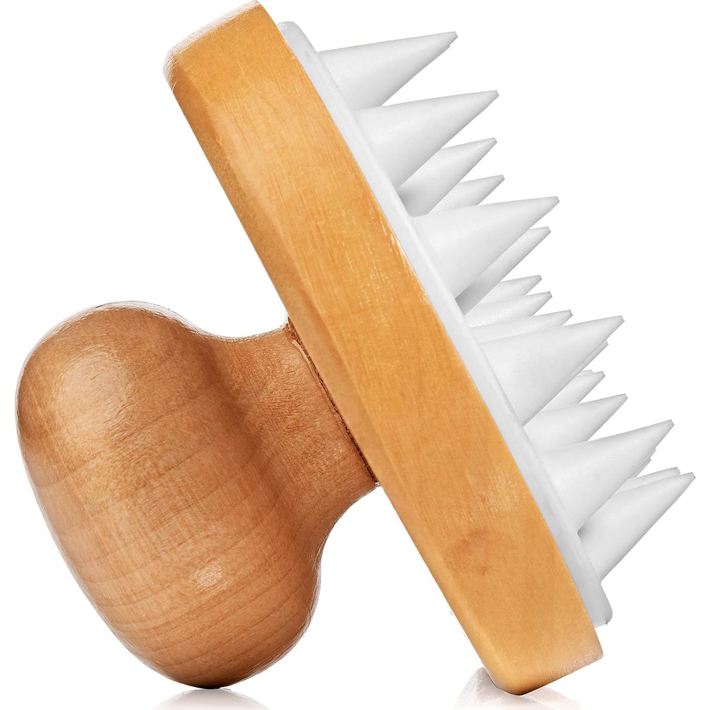 Cepillo Exfoliante GranNaturals de Madera para Cuero Cabelludo