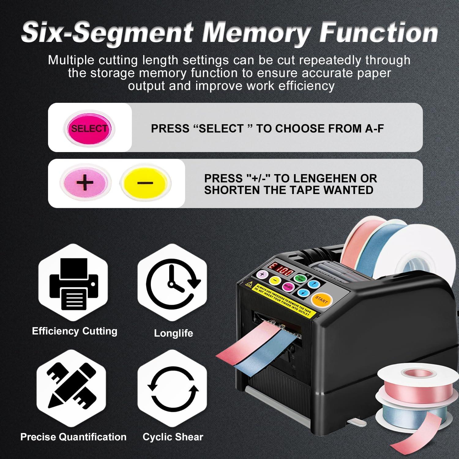 Máquina de Corte de Cinta Yueidung 999mm Automática Negra