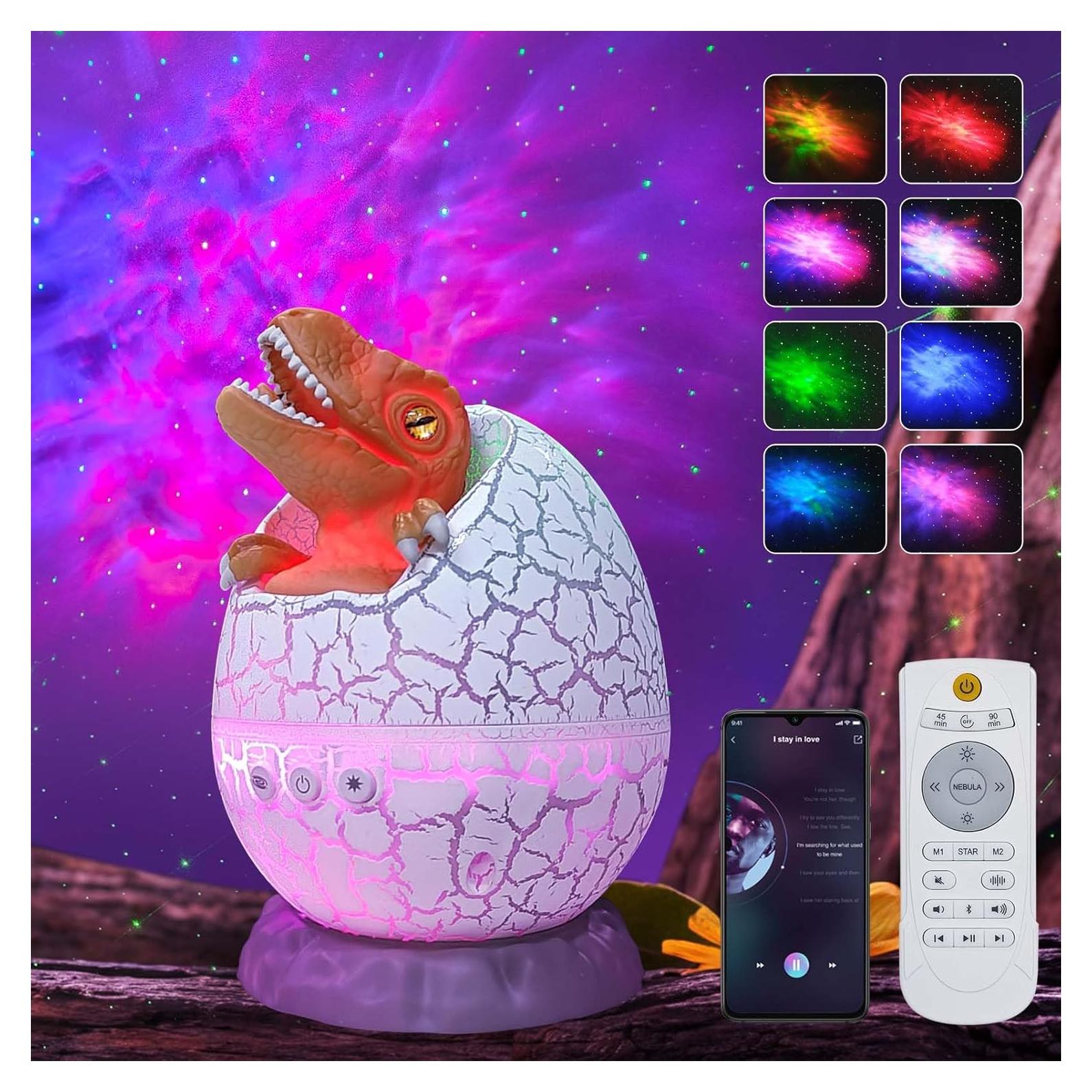 Proyector de Estrellas RUISHINE DINO-YE con Altavoz Bluetooth