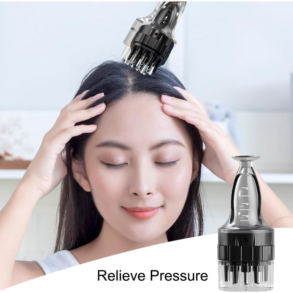 Peine Aplicador SYCOOVEN para Cuero Cabelludo 3ml Negro