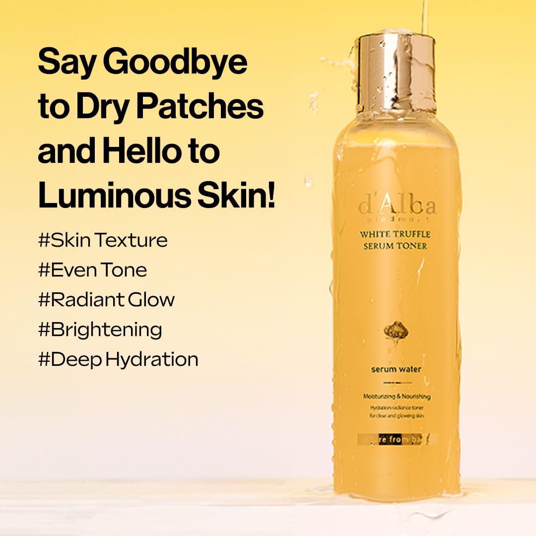 Suero Tónico Hidratante d'alba Piedmont 180 ml - Piel de Cristal