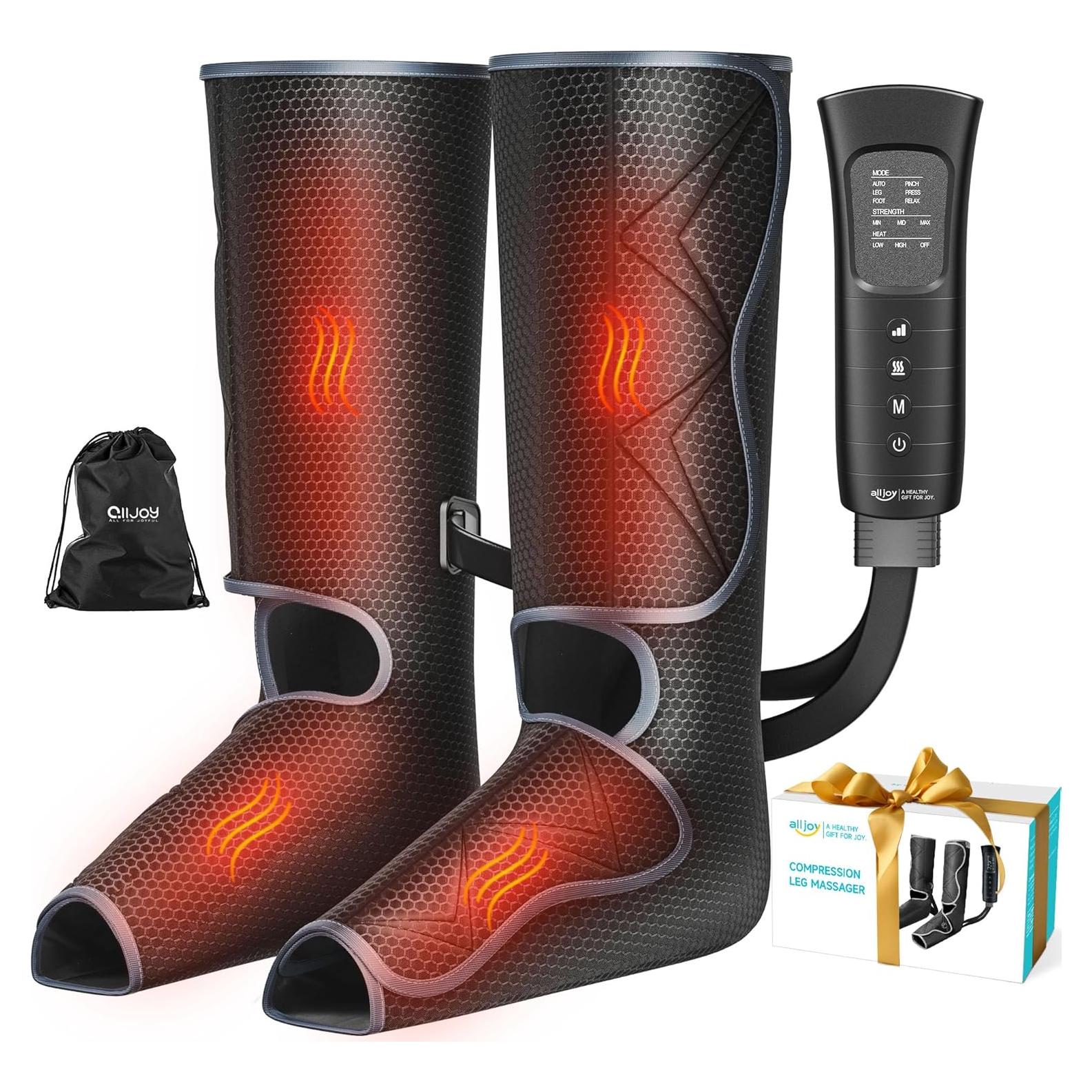 Masajeador de Piernas ALLJOY con Calor y Compresión 6 Modos