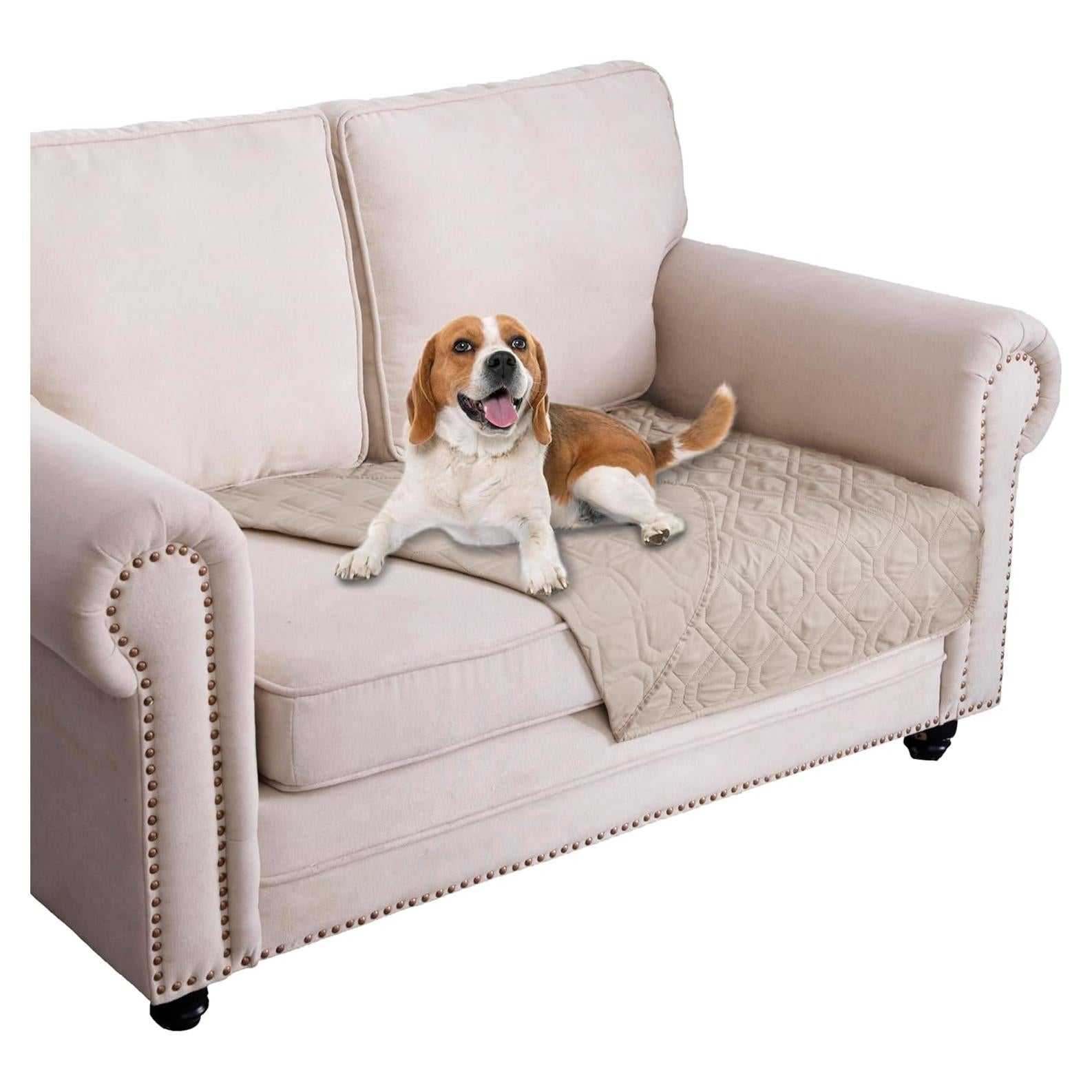 Ameritex Waterproof Blanket Reversible Dog Bed Cover Pet Blanket for Furniture Bed Couch Sofa