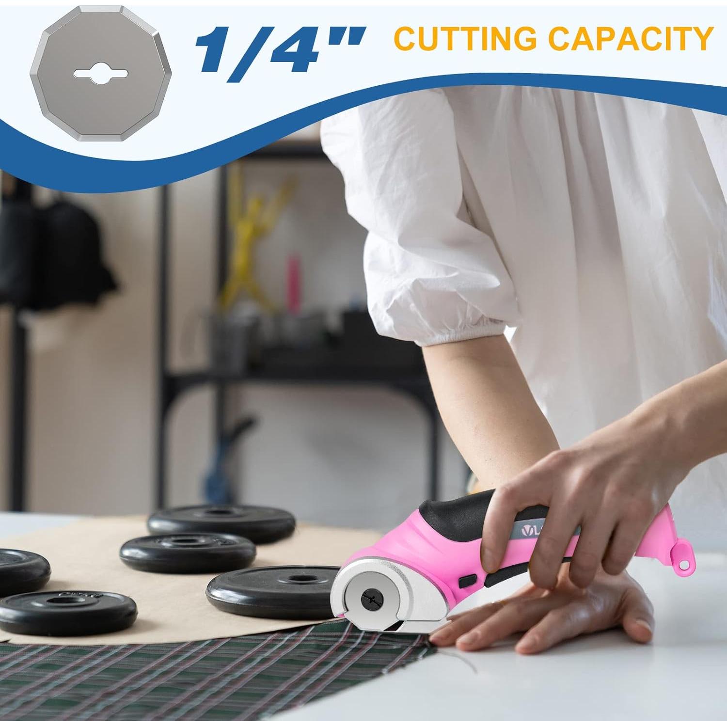 Tijeras eléctricas VLOXO 4.2V inalámbricas con seguridad