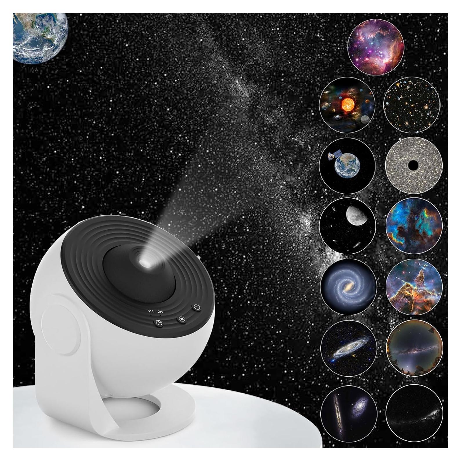 Proyector Galáctico VanSmaGo GP-01 13 en 1 Luz Nocturna