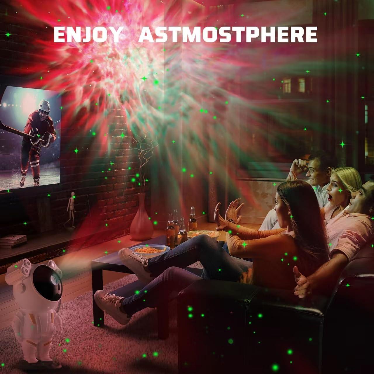 Proyector Nebulosa Astronauta Kathluce TYD-YHY-001 20cm