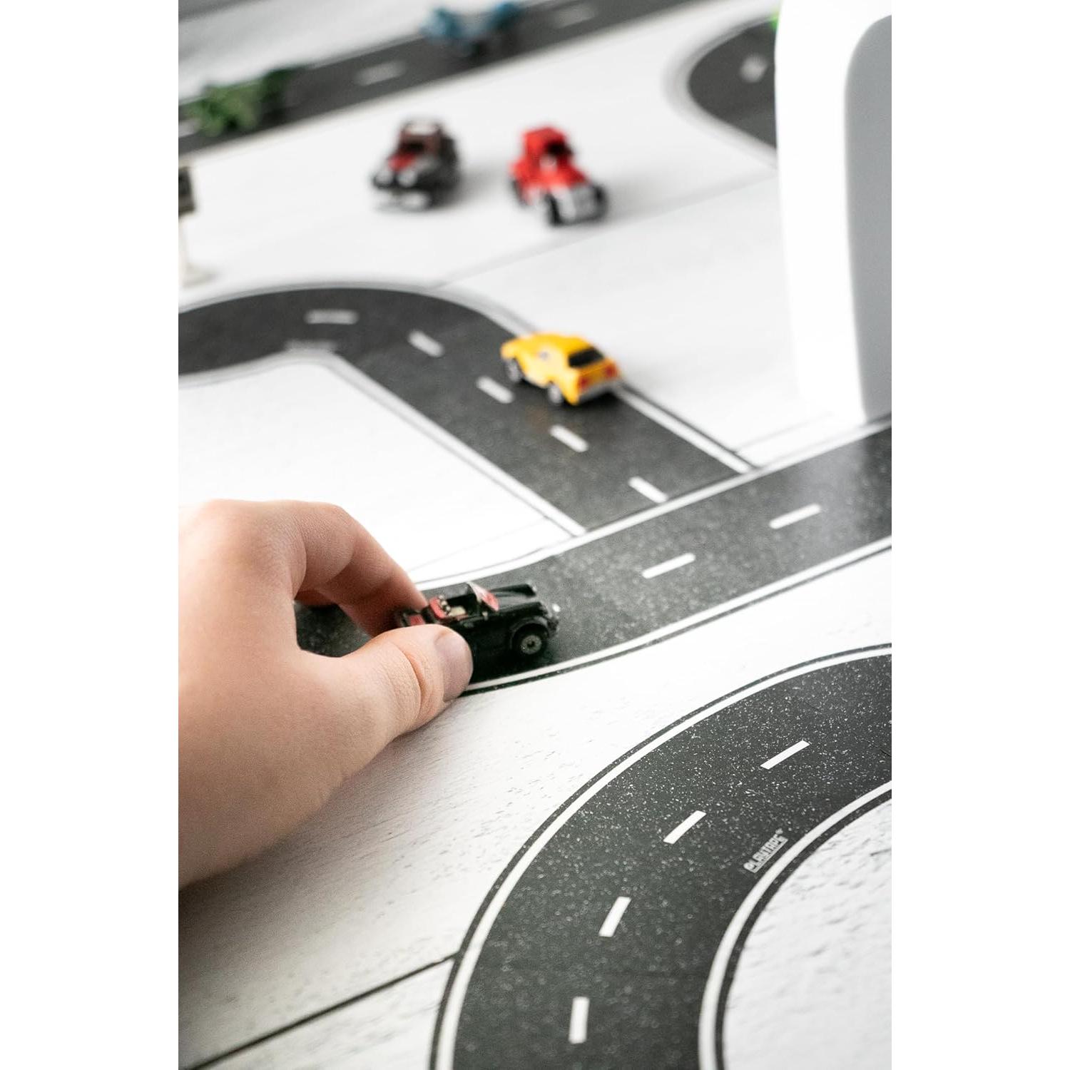 PlayTape Cinta de Carretera 60m x 5cm + 36 Curvas