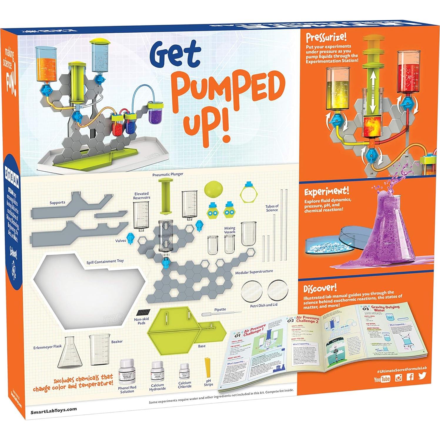 SMARTLAB Toys Laboratorio de Fórmulas Secretas 40 Experimentos