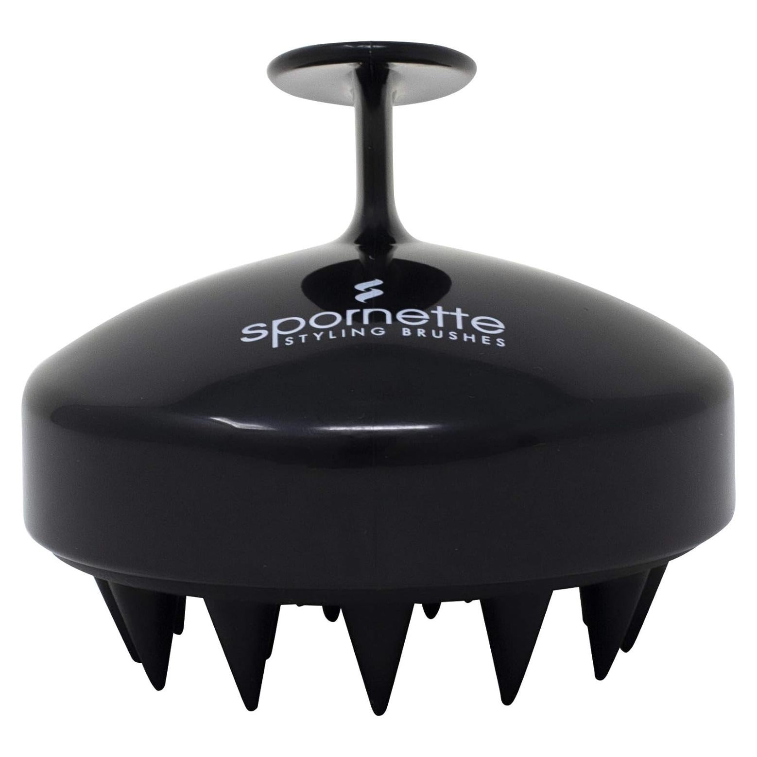 Cepillo de Masaje Spornette SB-1 para Cuero Cabelludo Negro