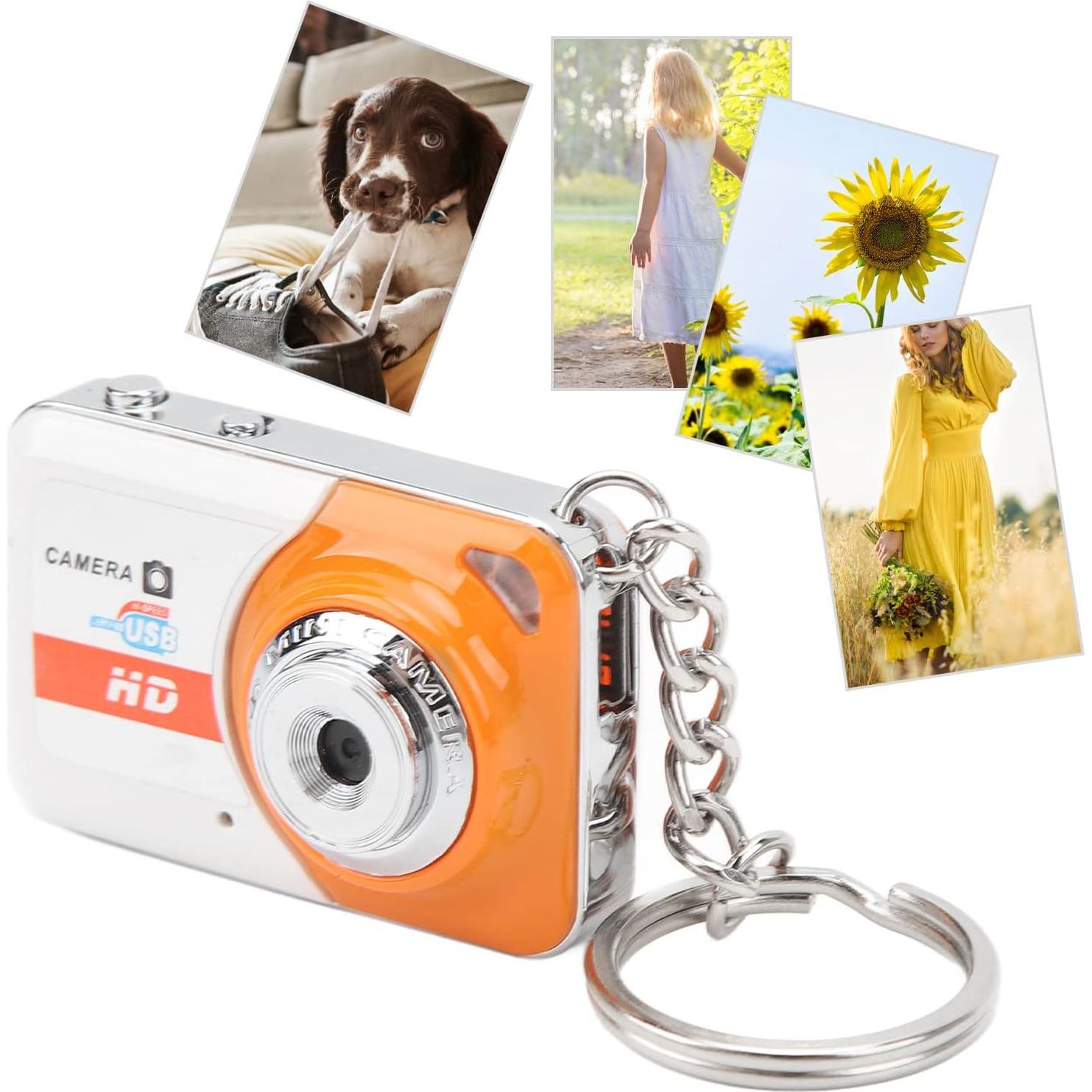 Cámara Digital Mini DV PUSOKEI Naranja 20g 1280x960 Video