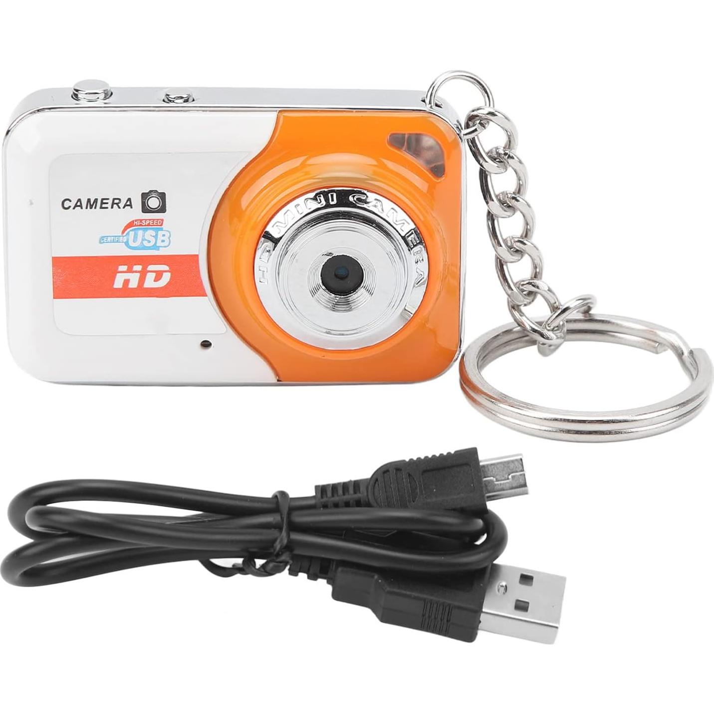 Cámara Digital Mini DV PUSOKEI Naranja 20g 1280x960 Video