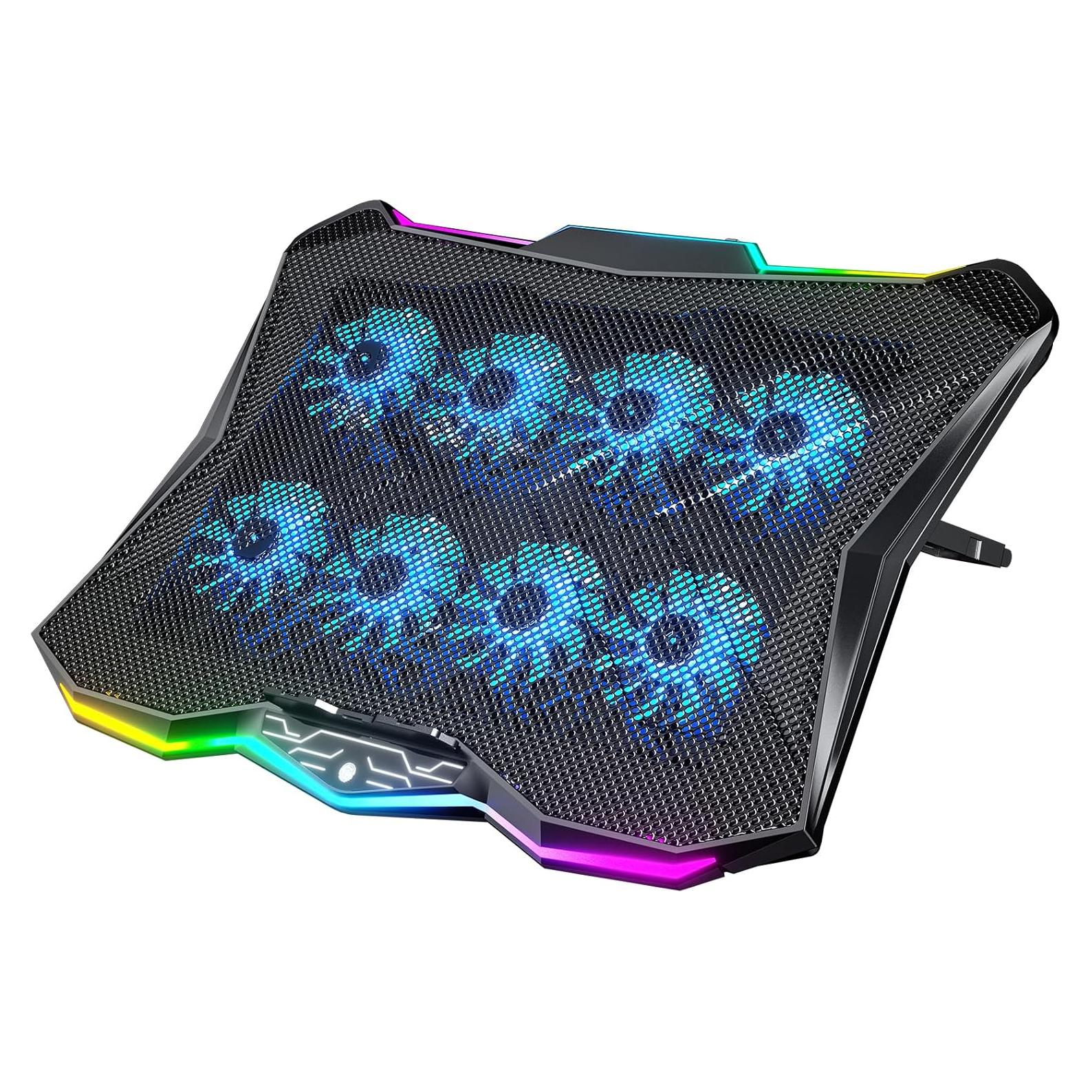 Soporte de Enfriamiento para Laptop AICHESON AA3 RGB 15.6-17.3"