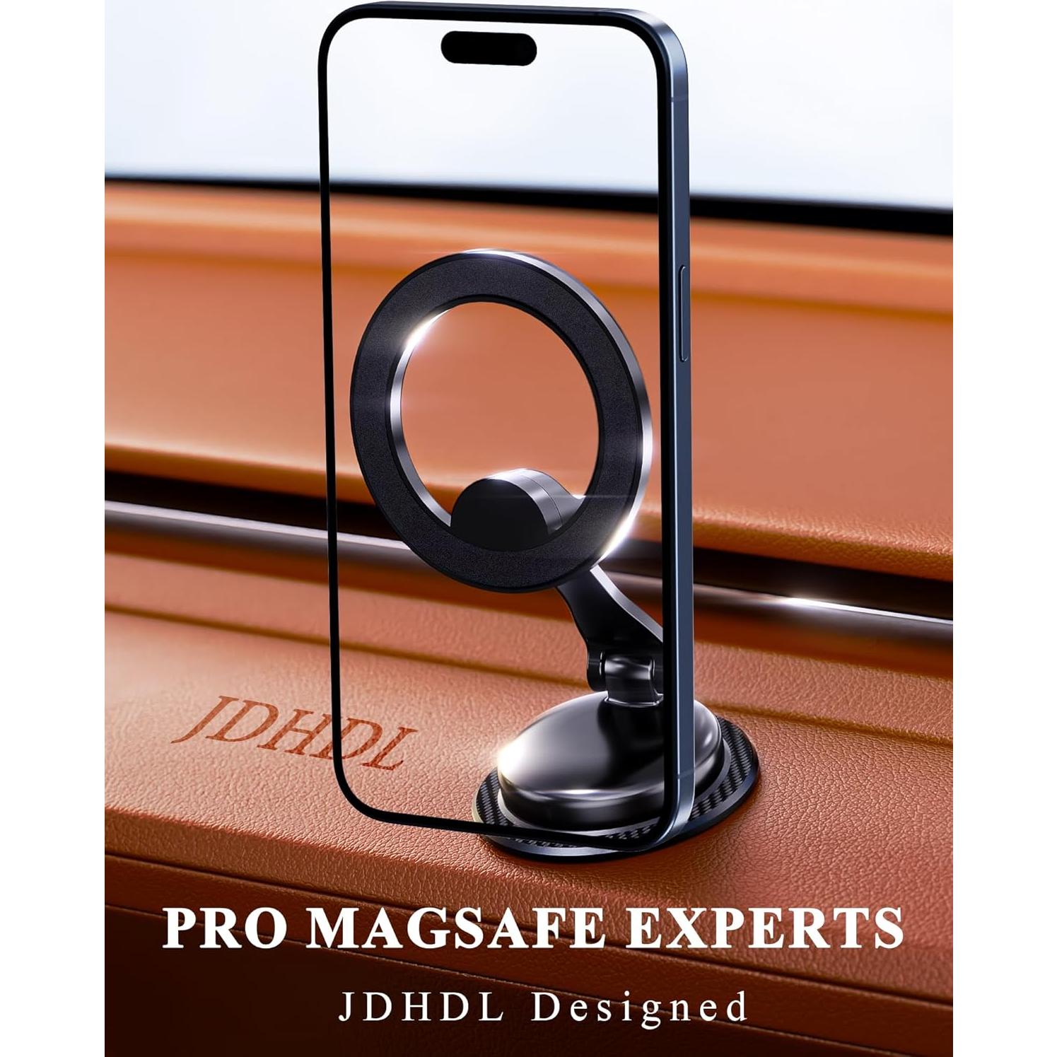 Soporte Magnético para Coche JDHDL MagSafe 360° Ajustable