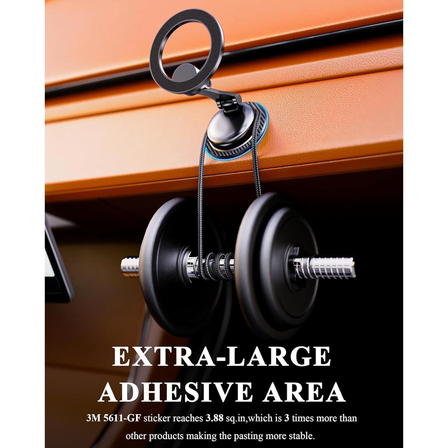 Soporte Magnético para Coche JDHDL MagSafe 360° Ajustable