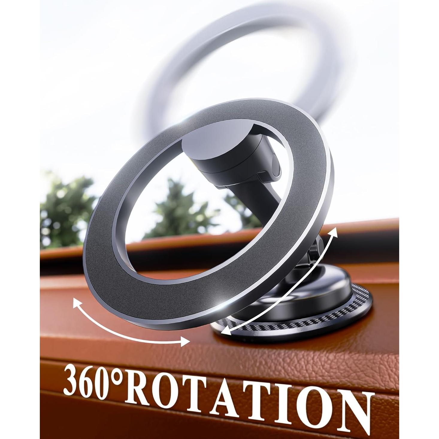 Soporte Magnético para Coche JDHDL MagSafe 360° Ajustable
