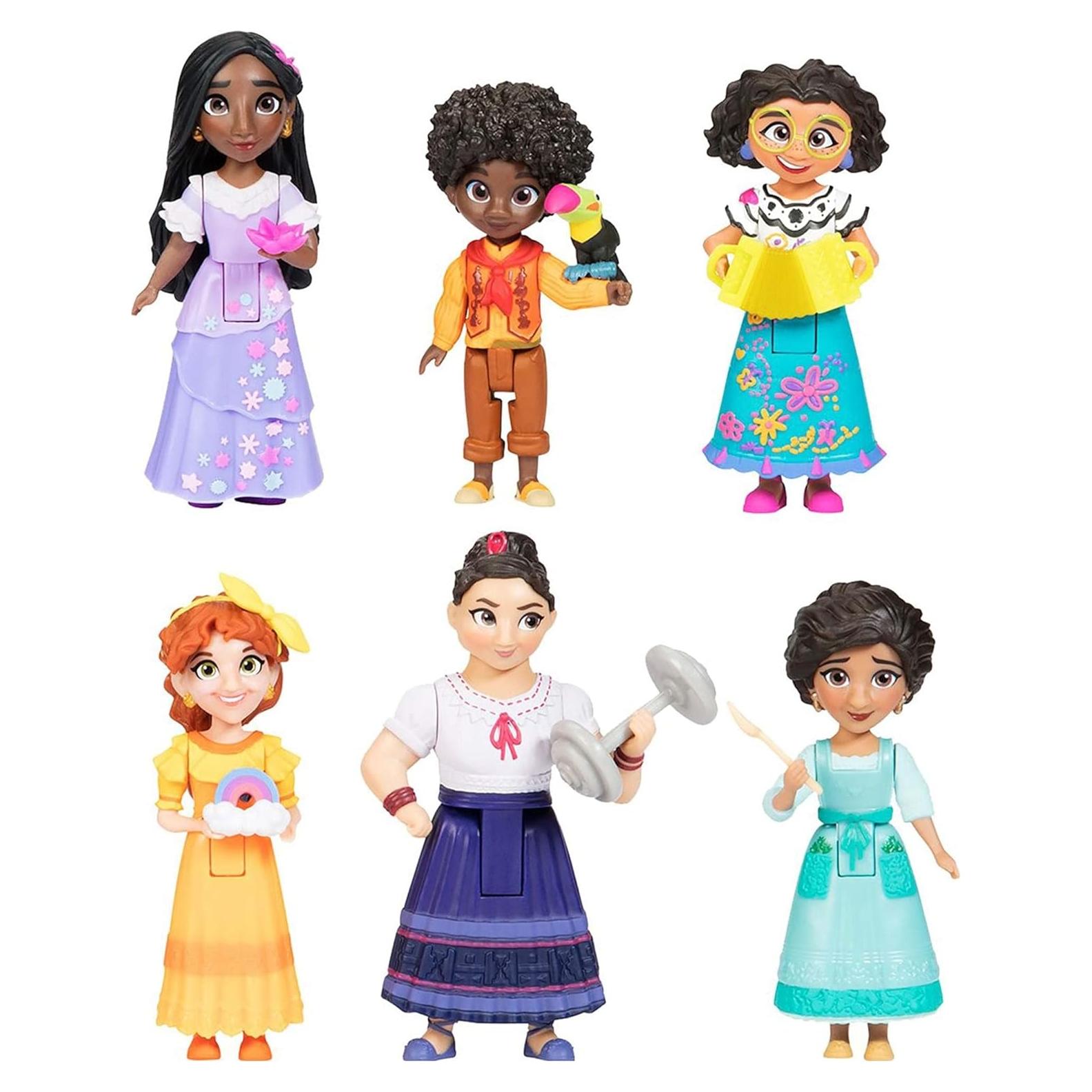 Figuras de Muñecas Disney Encanto 6-Pack Familia Madrigal
