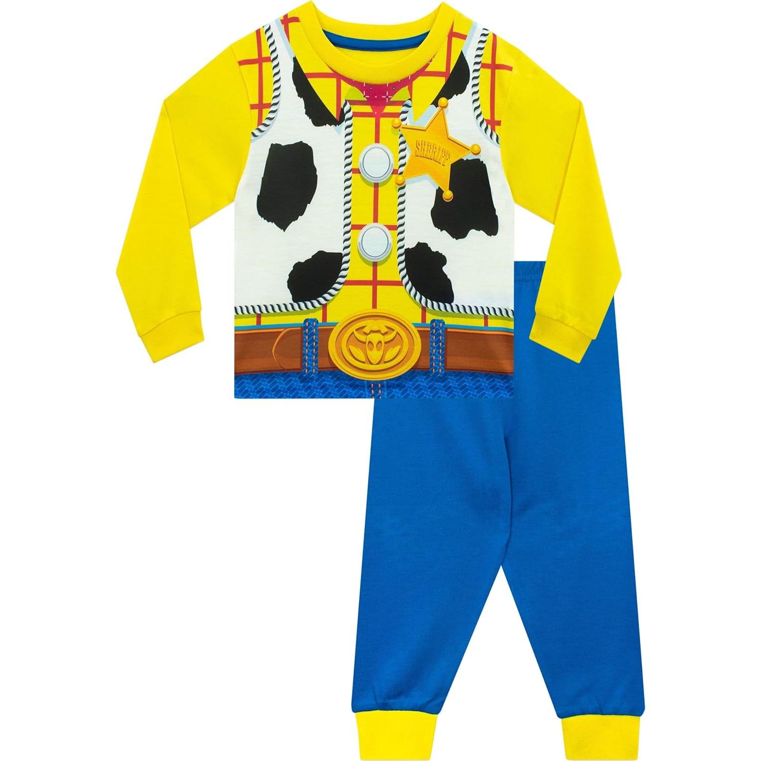 Pijamas de Disney Toy Story para Niños - Woody y Buzz - 2 Piezas