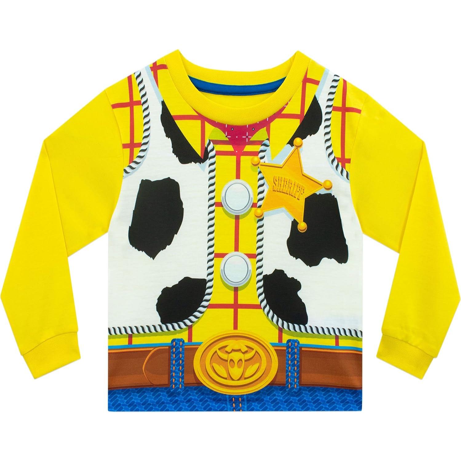 Pijamas de Disney Toy Story para Niños - Woody y Buzz - 2 Piezas