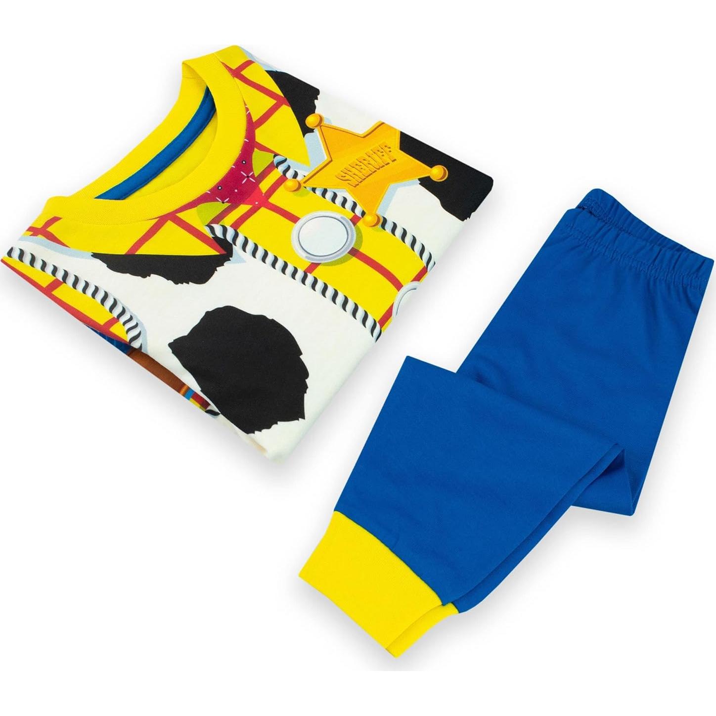 Pijamas de Disney Toy Story para Niños - Woody y Buzz - 2 Piezas