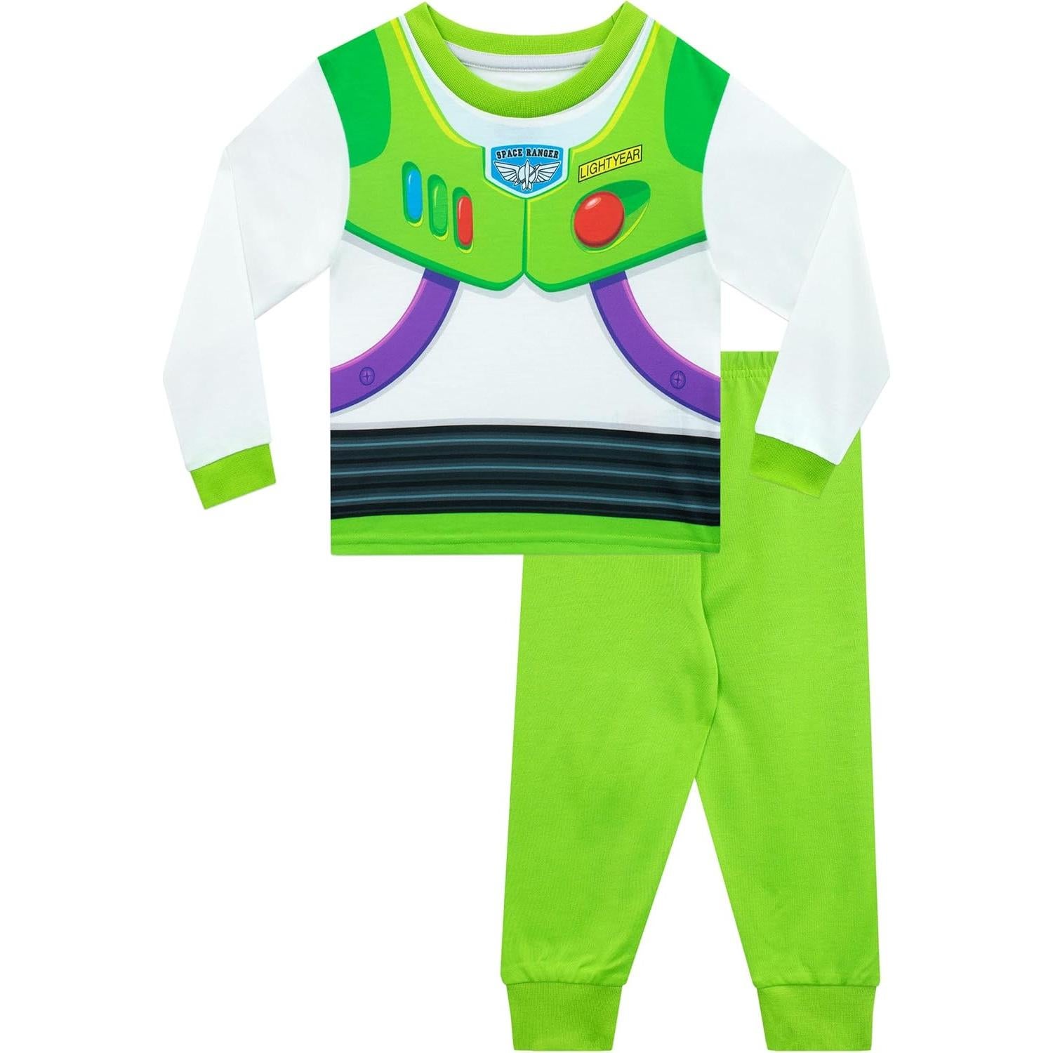 Pijamas de Disney Toy Story para Niños - Woody y Buzz - 2 Piezas