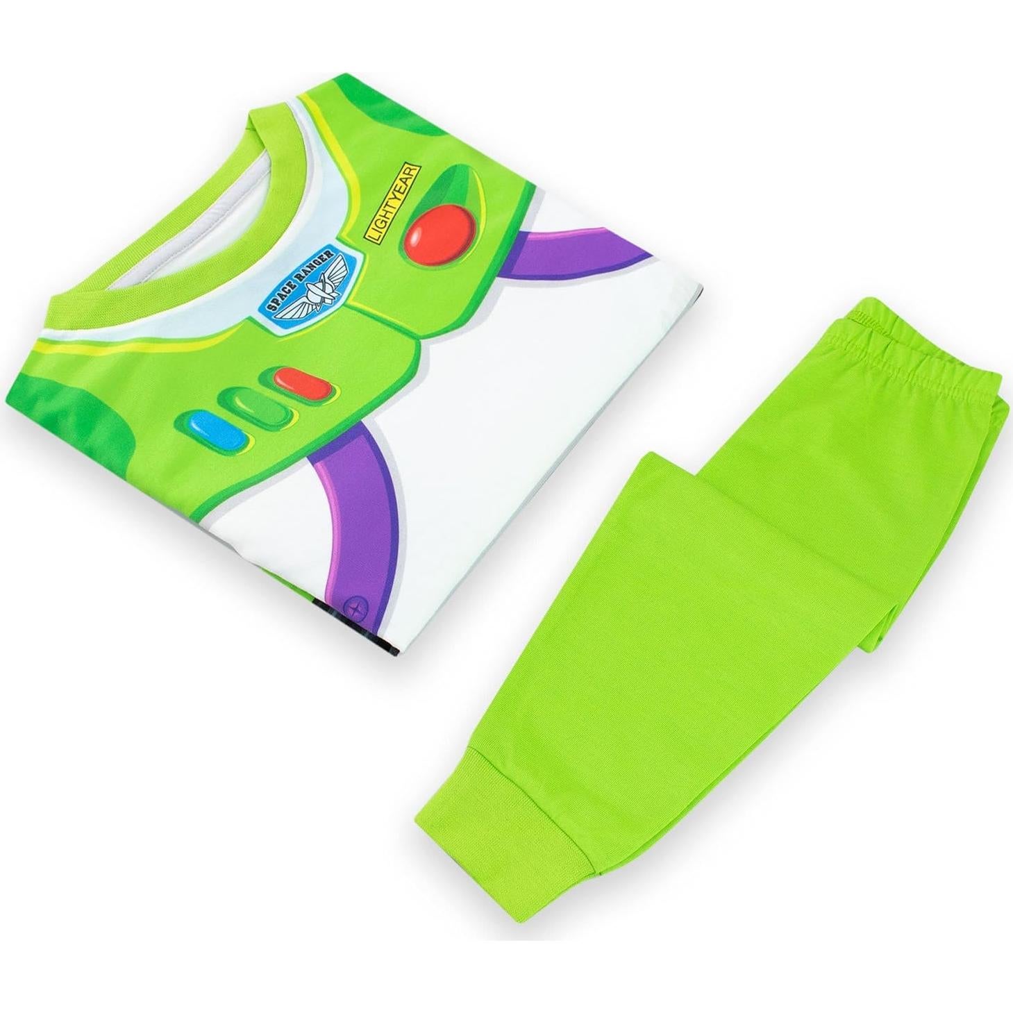 Pijamas de Disney Toy Story para Niños - Woody y Buzz - 2 Piezas