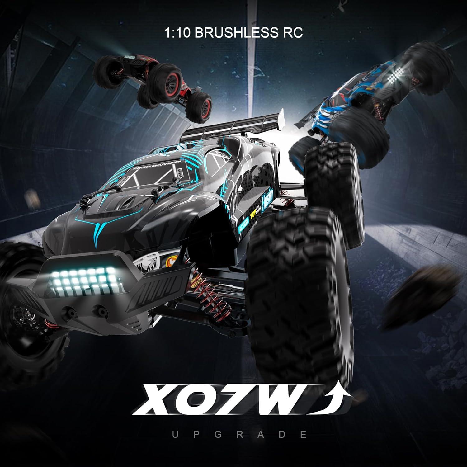 Coche RC Hosim 1:10 4WD 68KM/H Todo Terreno Negro