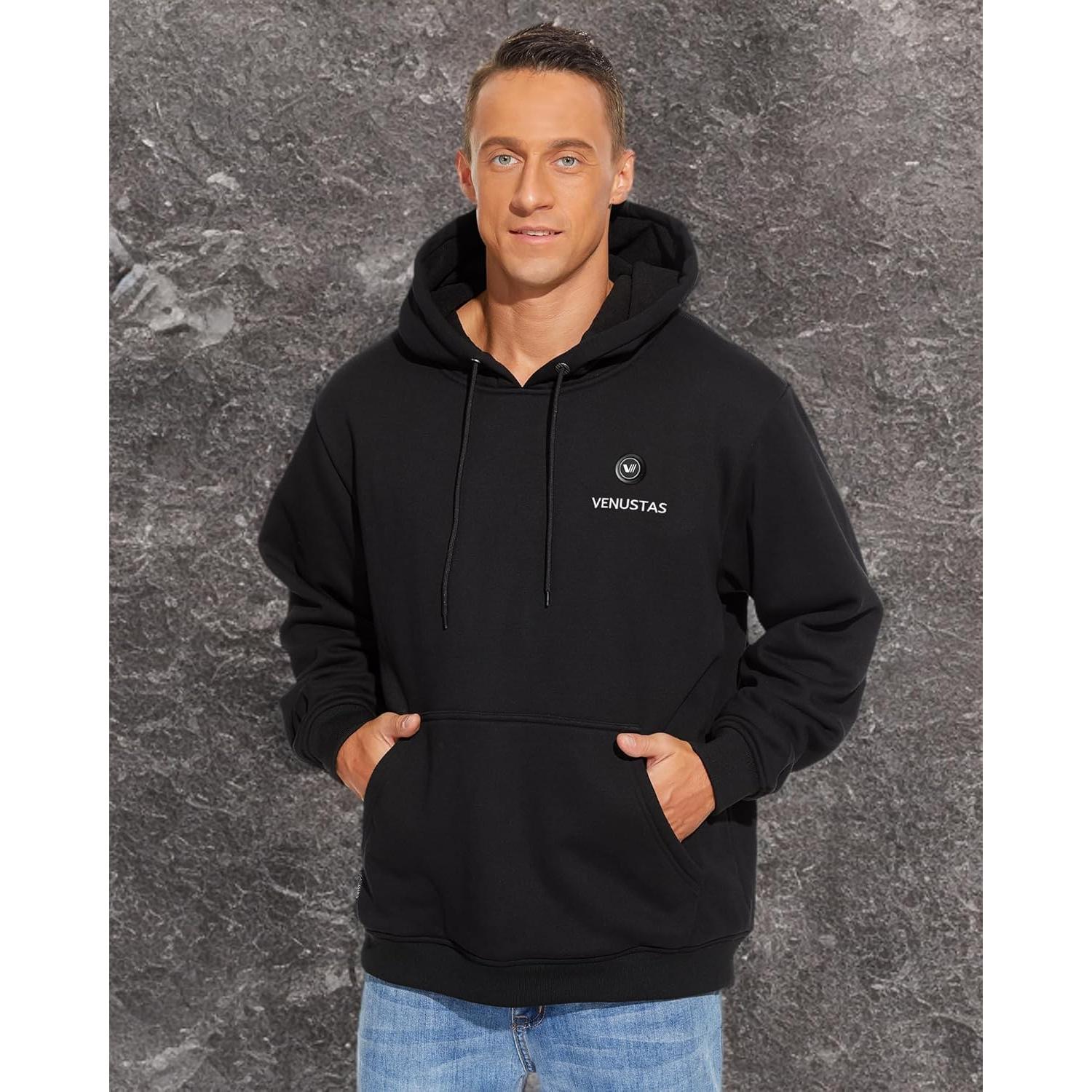 Sudadera calefaccionada unisex Venustas con batería 7.4V