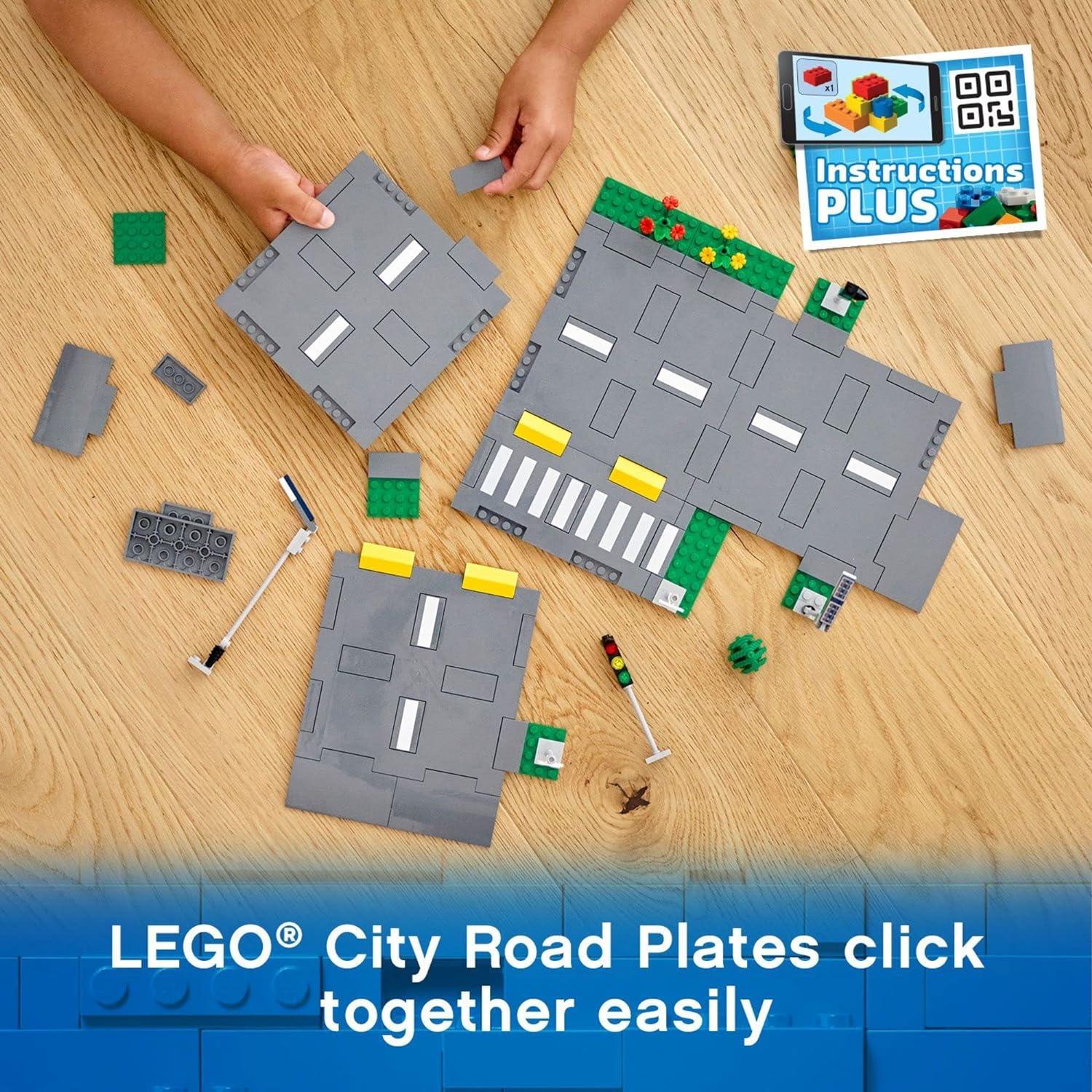 LEGO City Placas de Carretera 60304 - Set de Construcción 112 Piezas