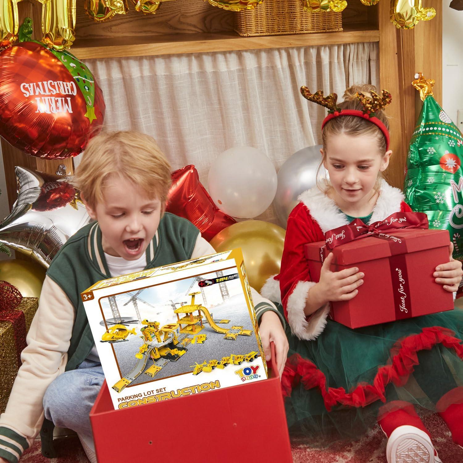 Juego de construcción TOY Life - Vehículos y garaje 50 piezas