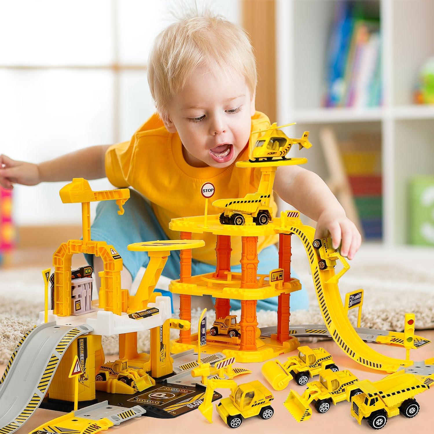 Juego de construcción TOY Life - Vehículos y garaje 50 piezas