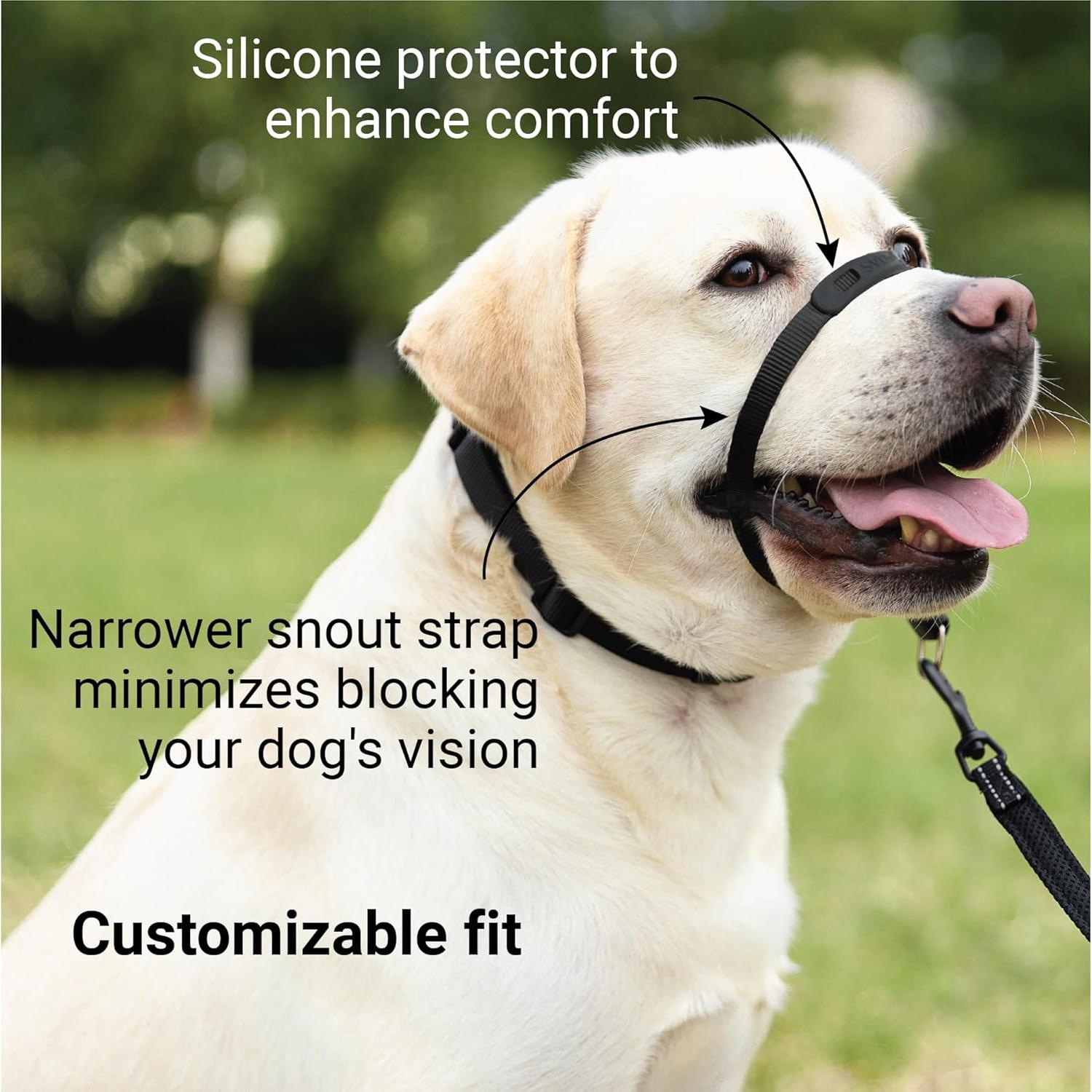 Collar de Cabeza Sin Tirones SVD.PET Verde Militar Mediano