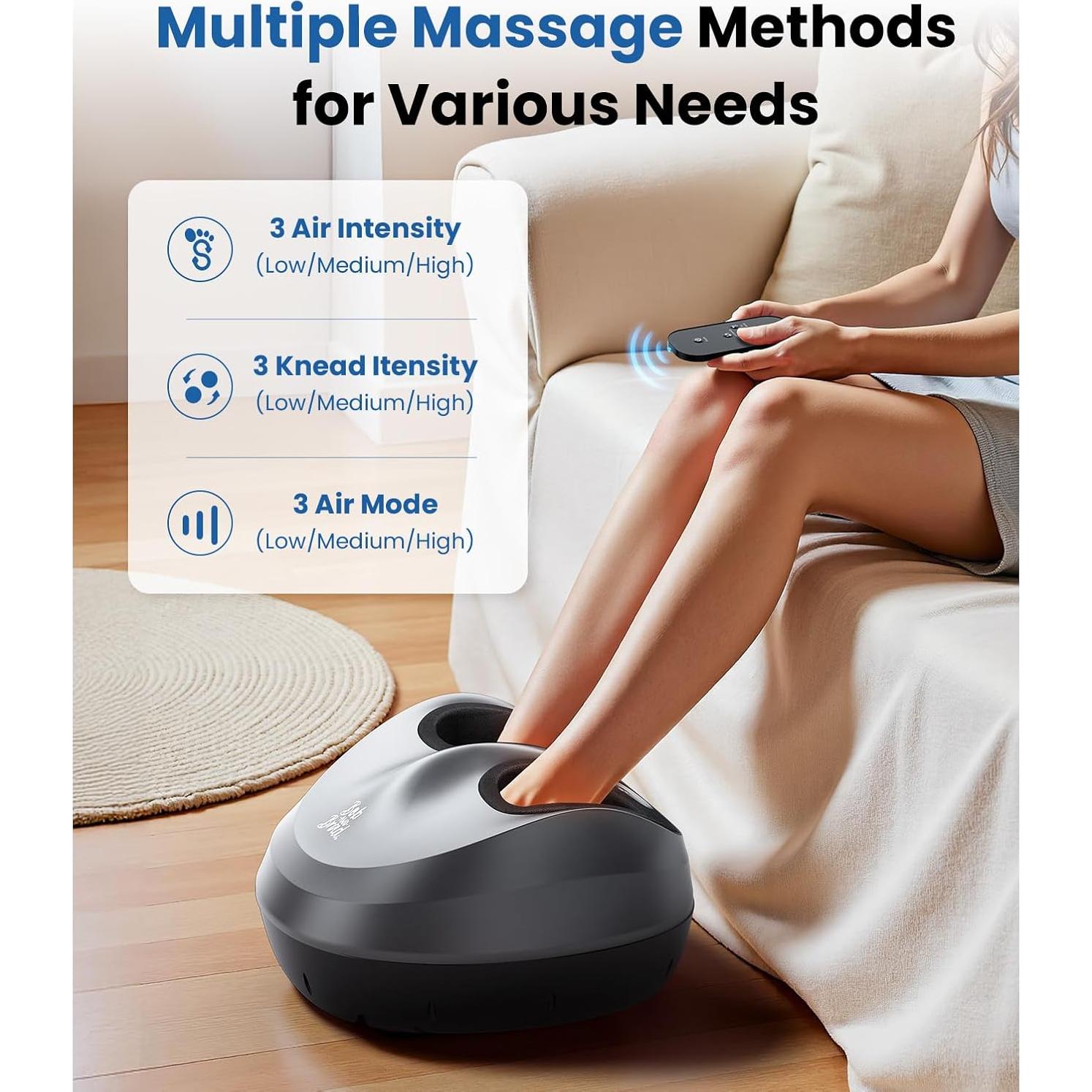 Masajeador de Pies Eléctrico Bob y Brad 721 con Calor