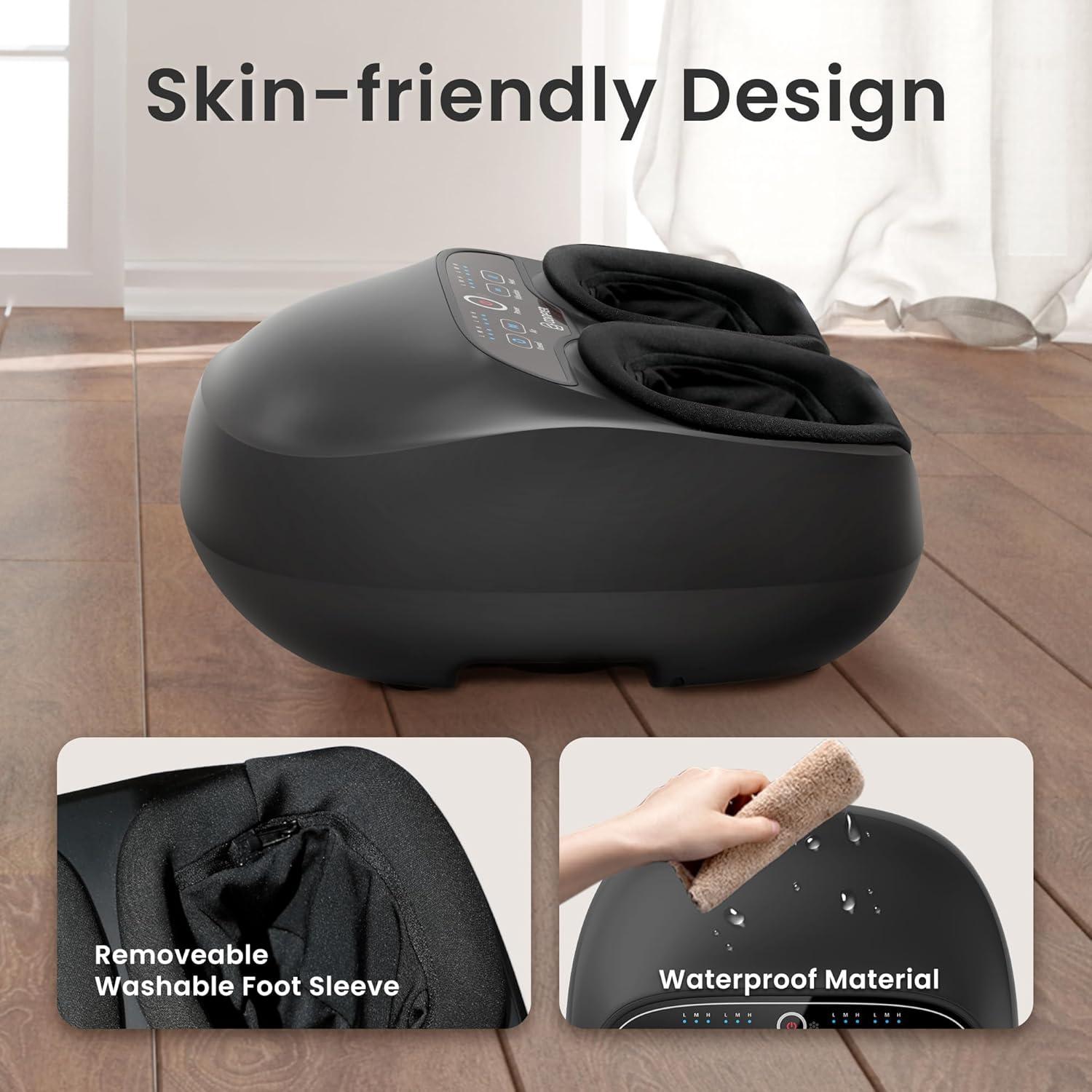 Masajeador de Pies COMFIER con Calor y Control Remoto