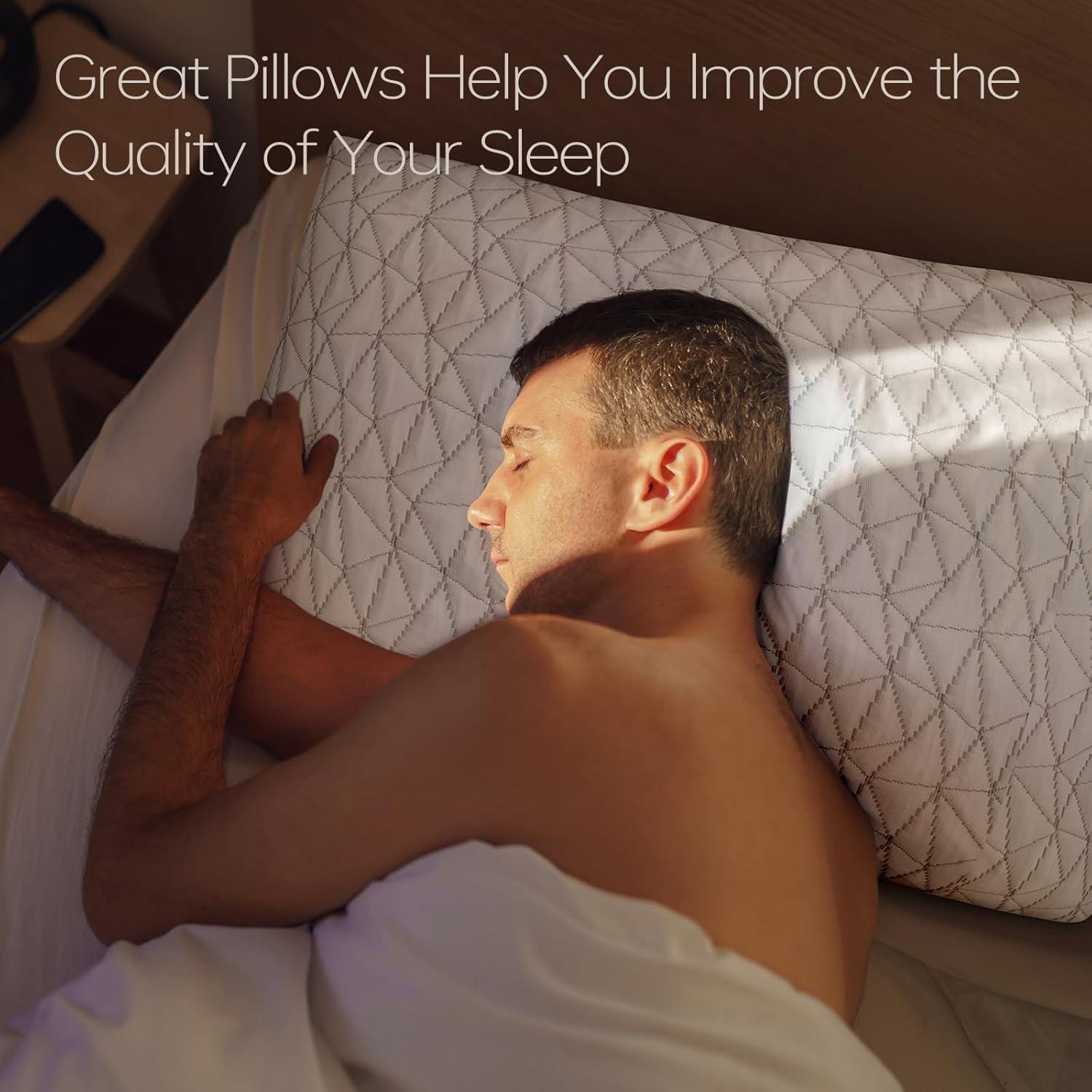 Almohada King CushyOasis Espuma de Memoria Ajustable