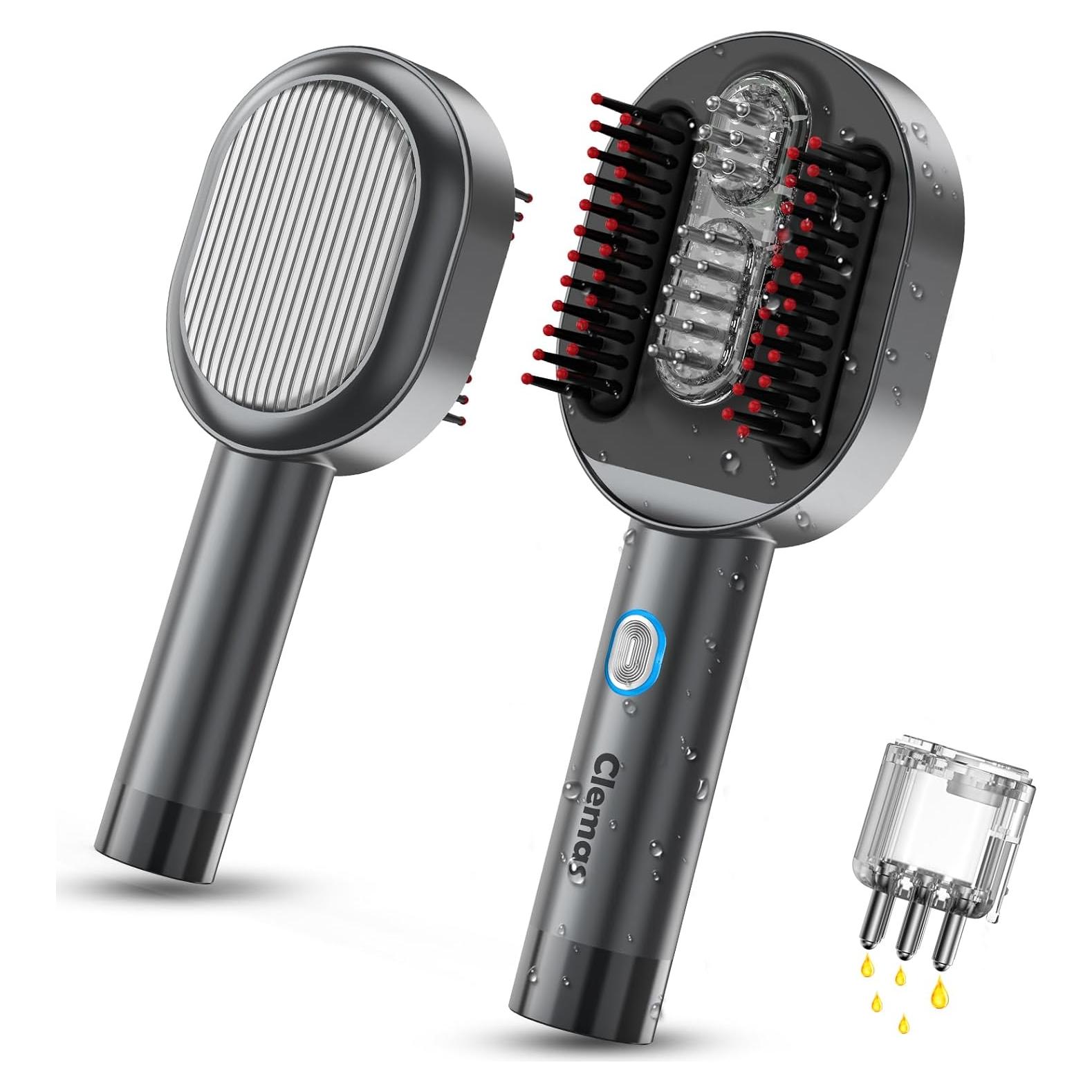 Masajeador de cuero cabelludo Clemas 2 en 1 a prueba de agua